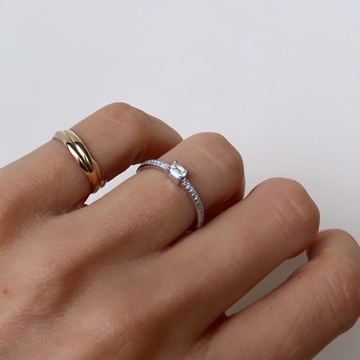 Baguette Diamanten Ring