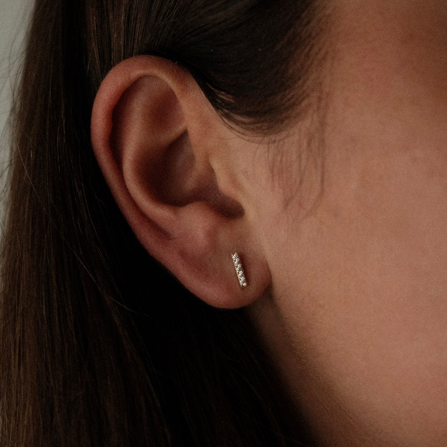 Bar Oorbellen Goud