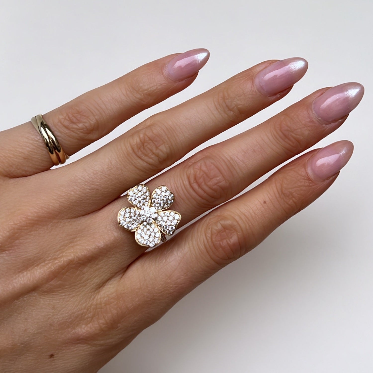 Bloem Flower Verlovingsring