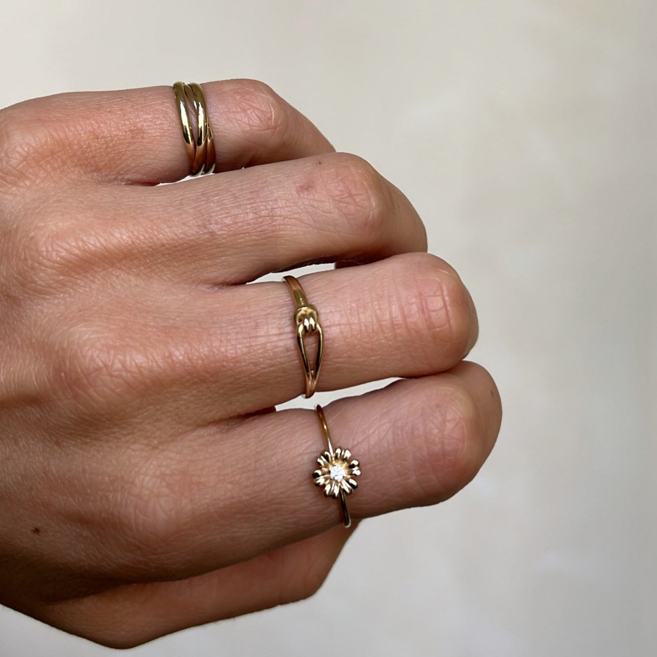 Blossom Crystal Ring