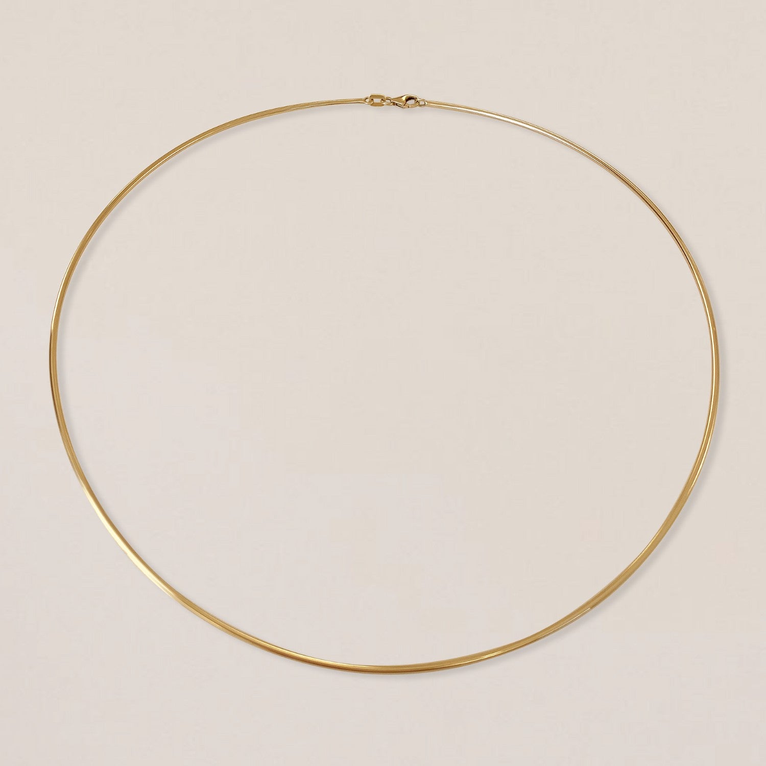 Choker collier goud