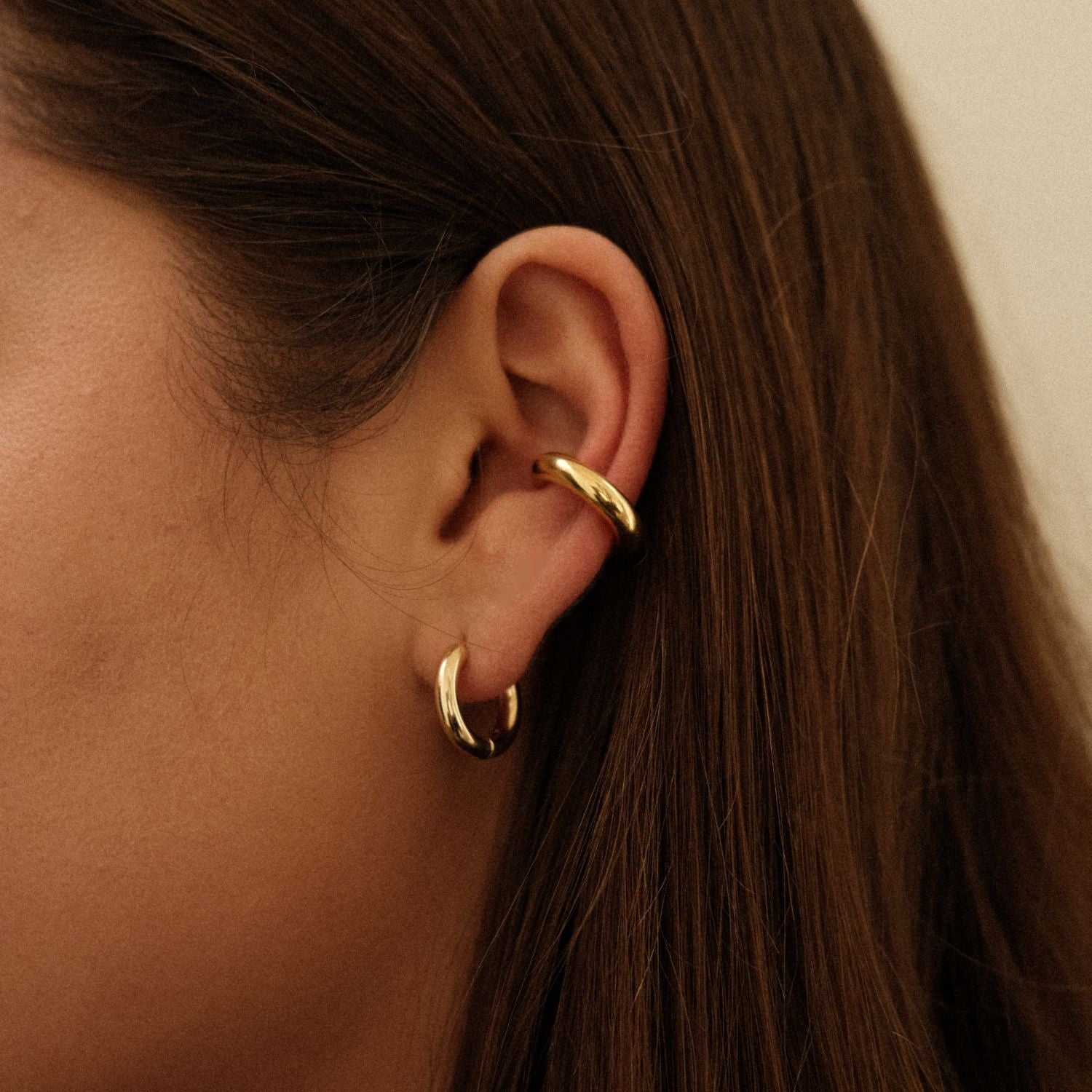 Chunky Tube Ear Cuff