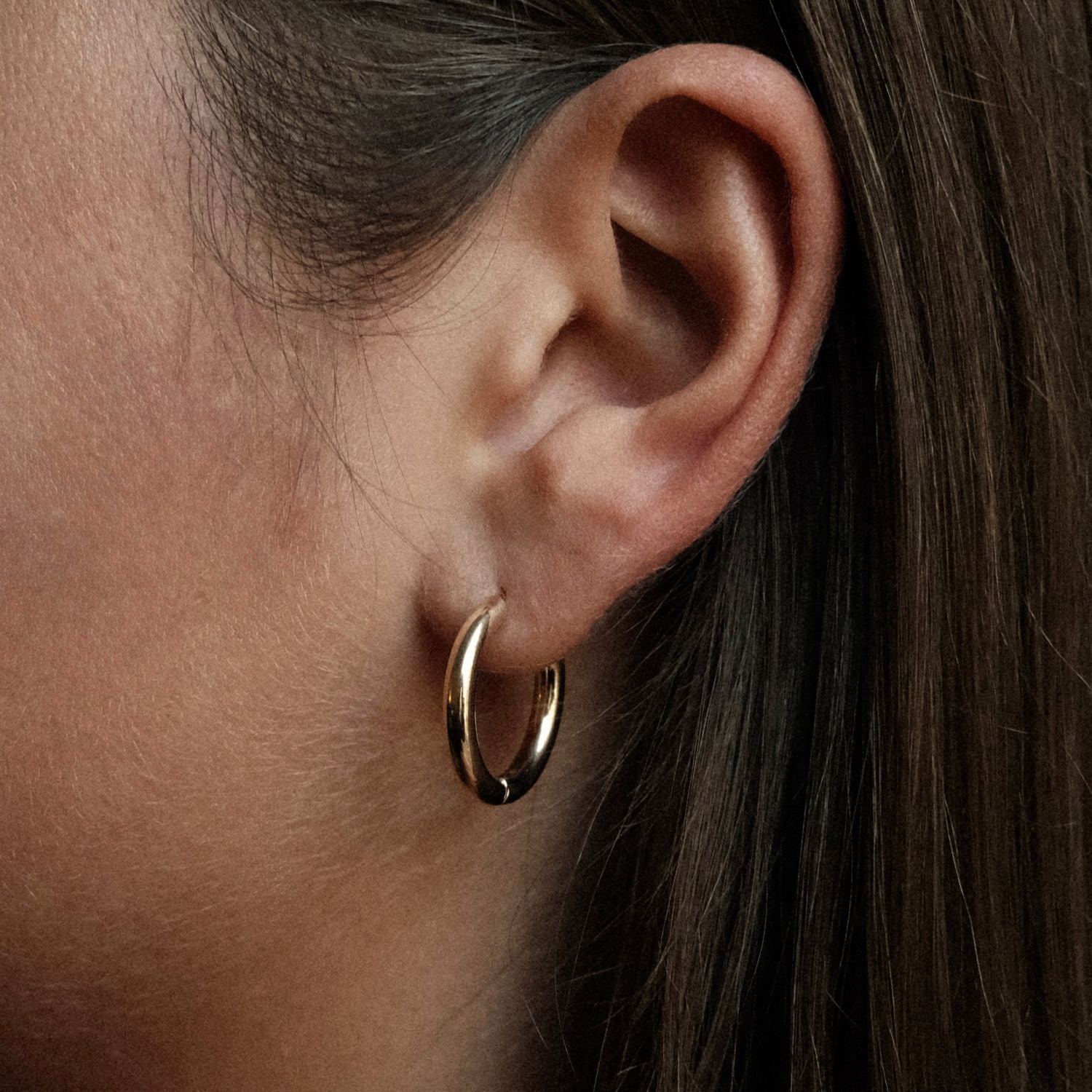 Gouden Classic Hoops Medium