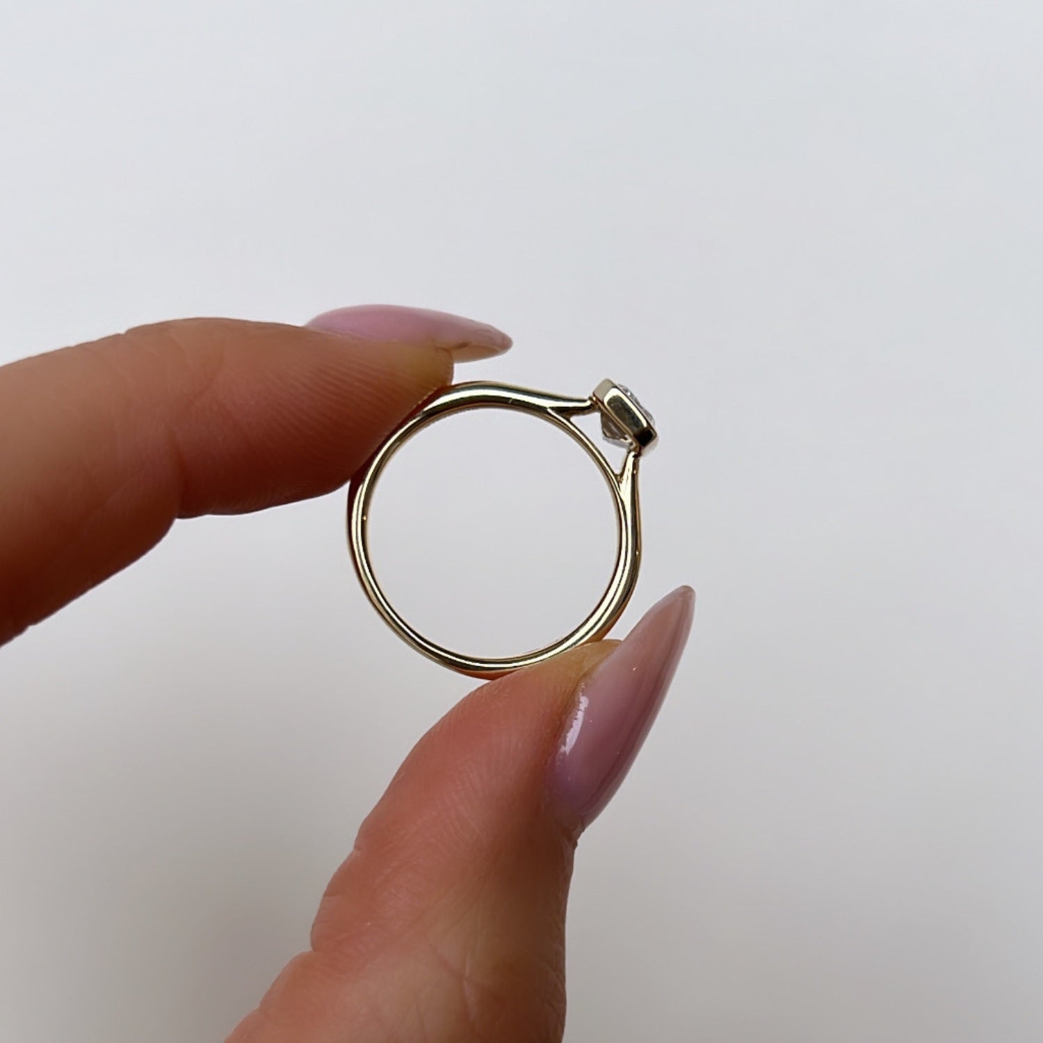Diamant Bezel Ring