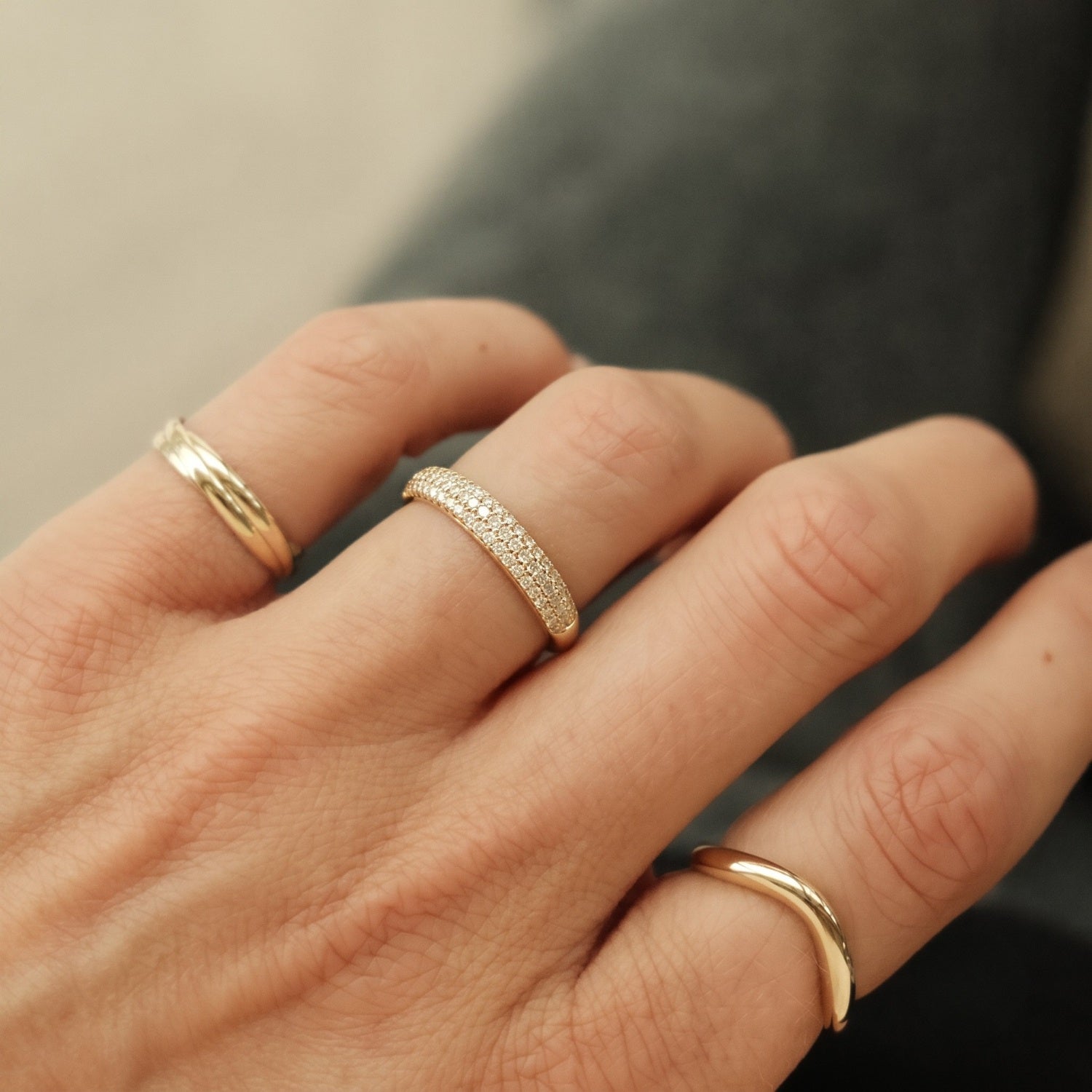 Diamanten Pavé Ring