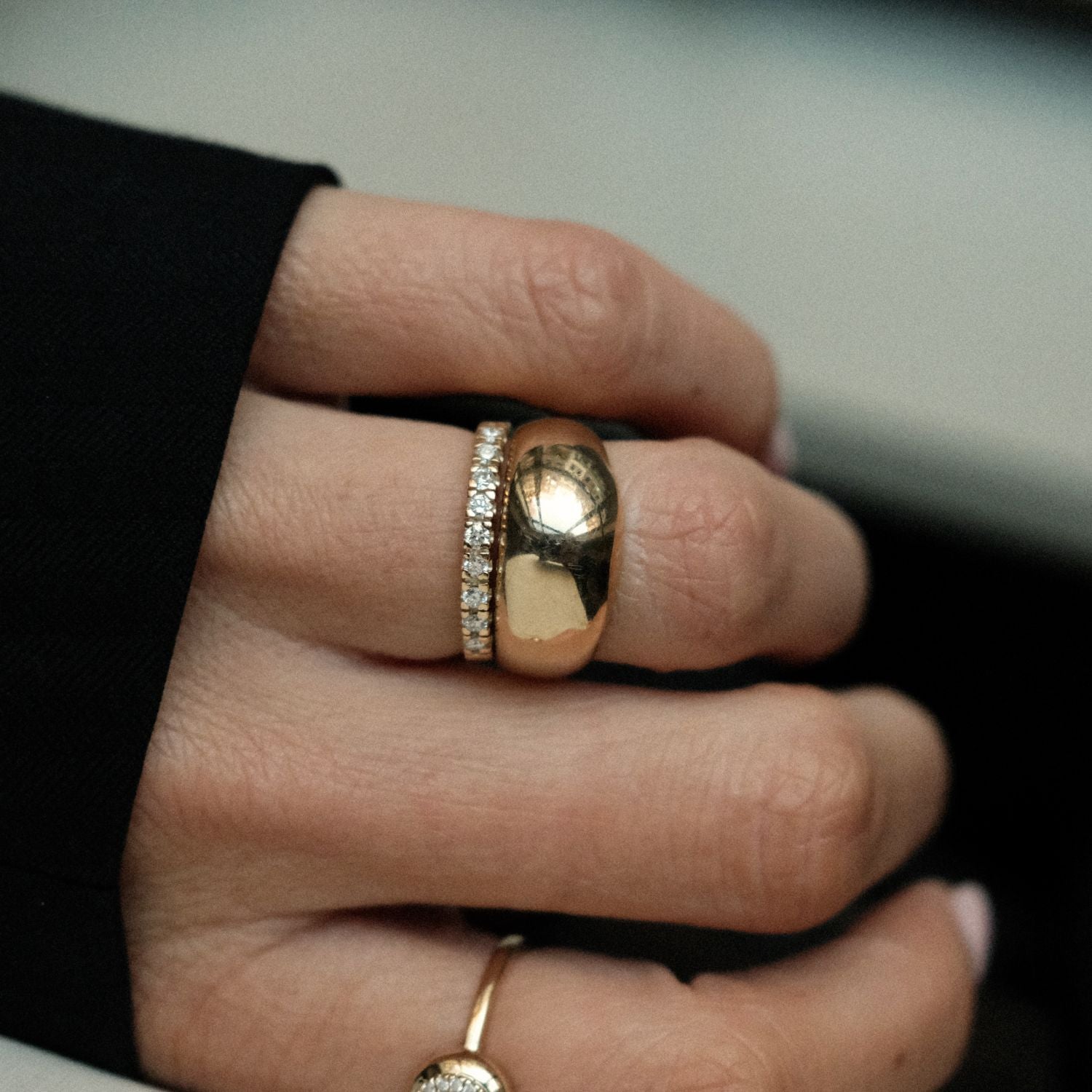 Diamond Row and Balloon Ring