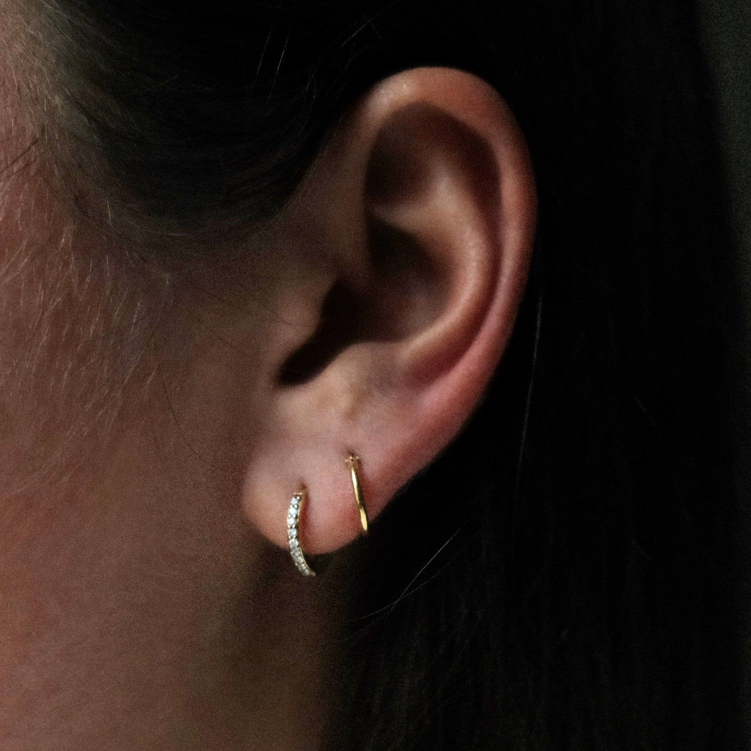 Diamond huggie en essential huggie