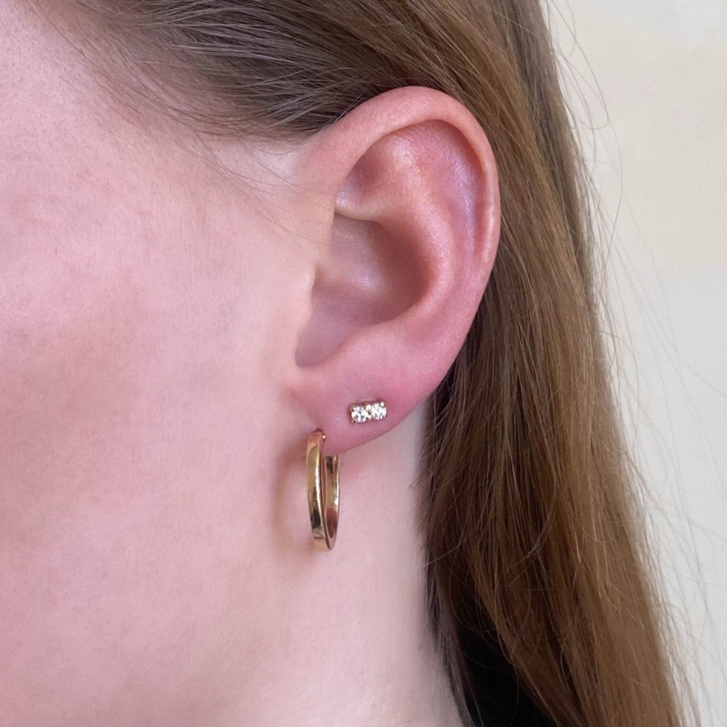 Doubles Crystal Studs