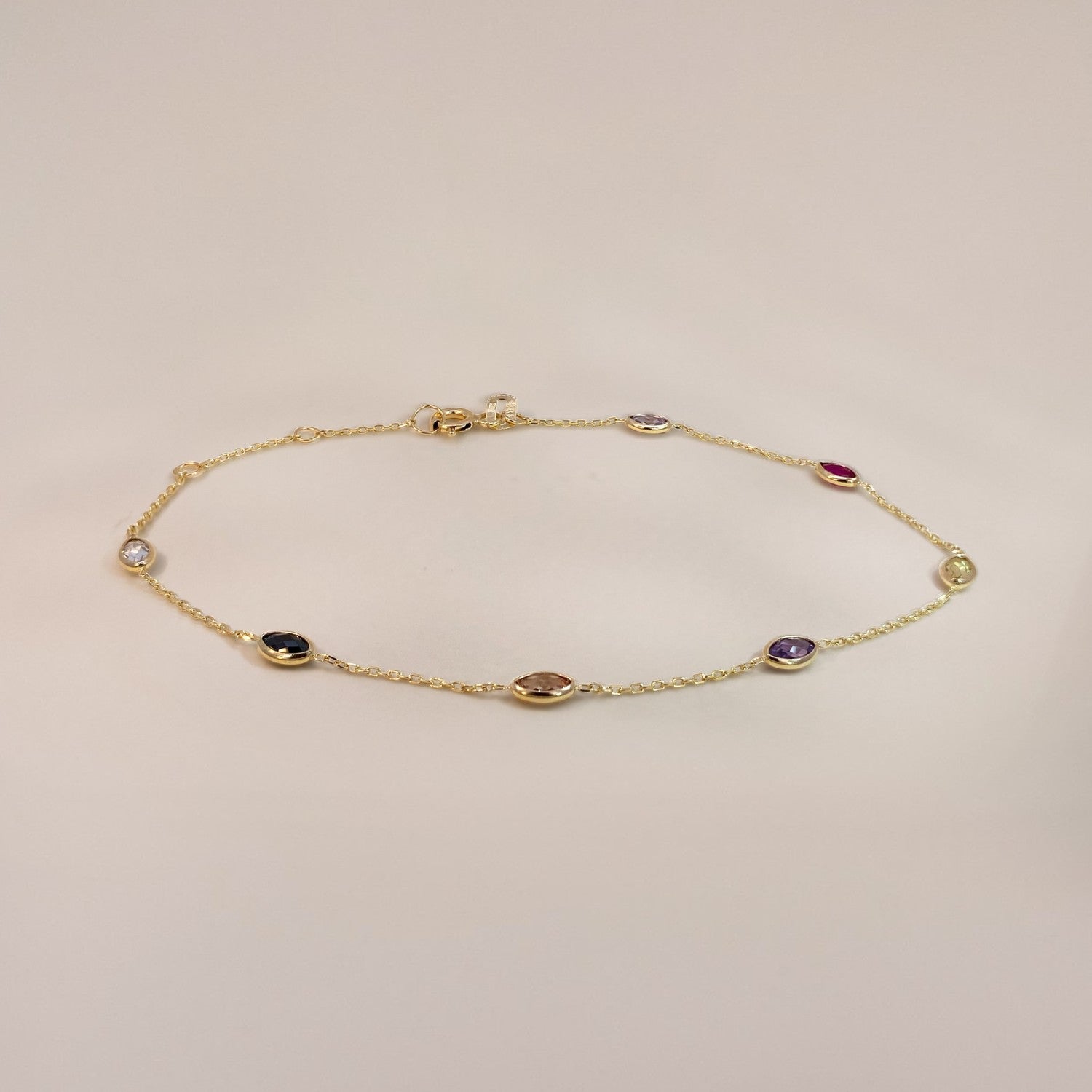 Edelsteen armband