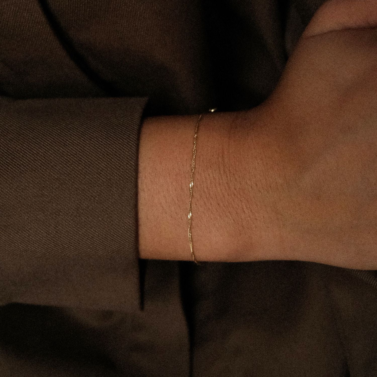 Fijn Gouden Armbandje