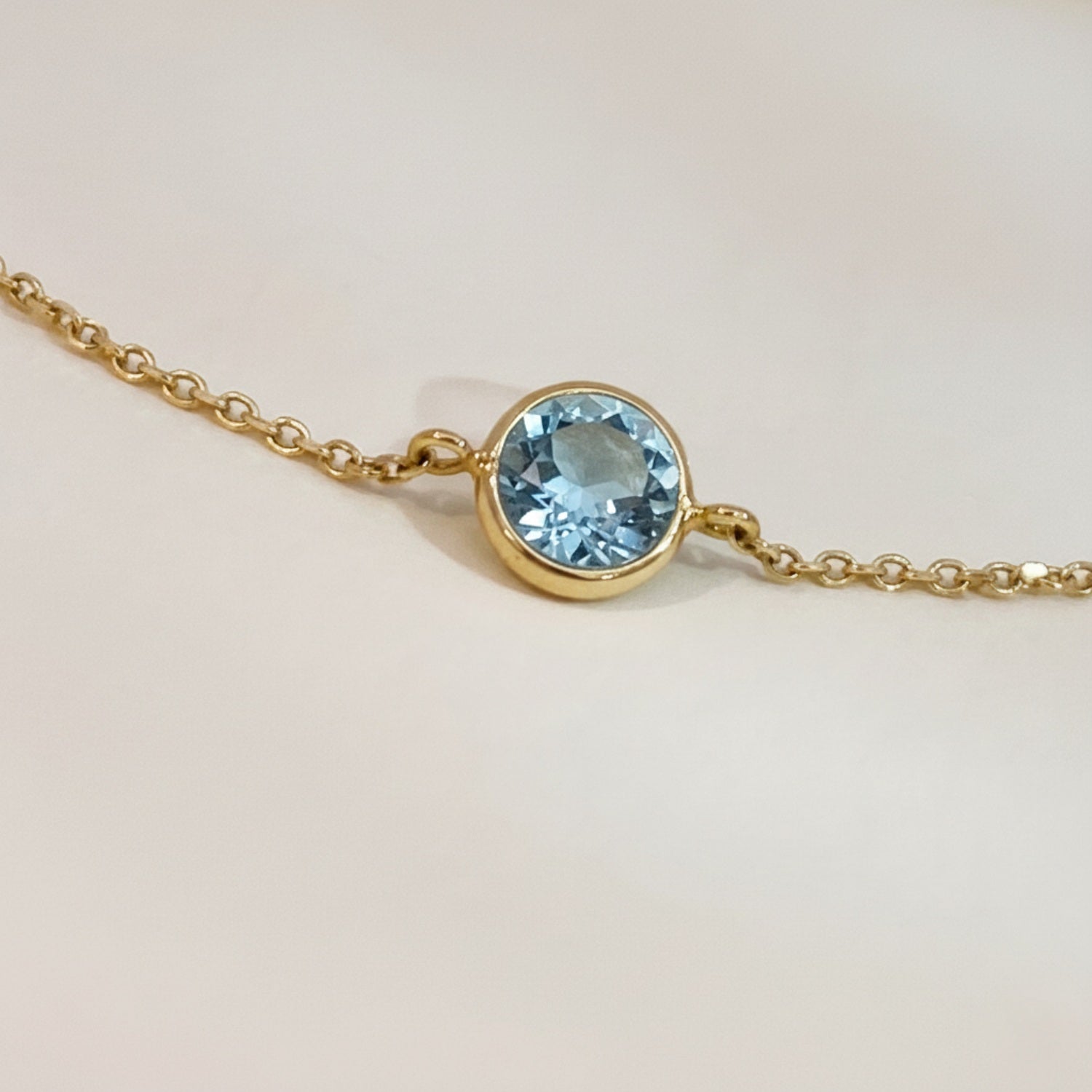 Fine Blue Topaz Bracelet