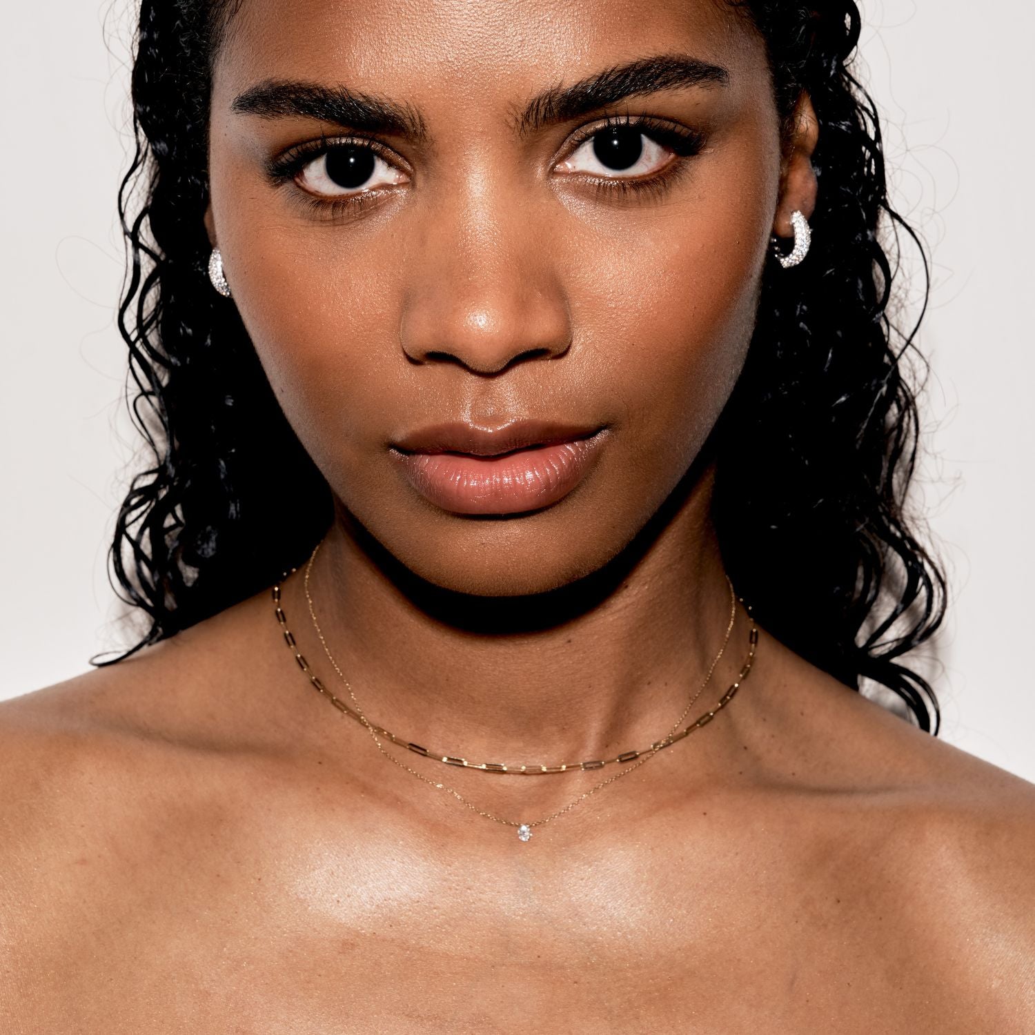 Fine diamond necklace