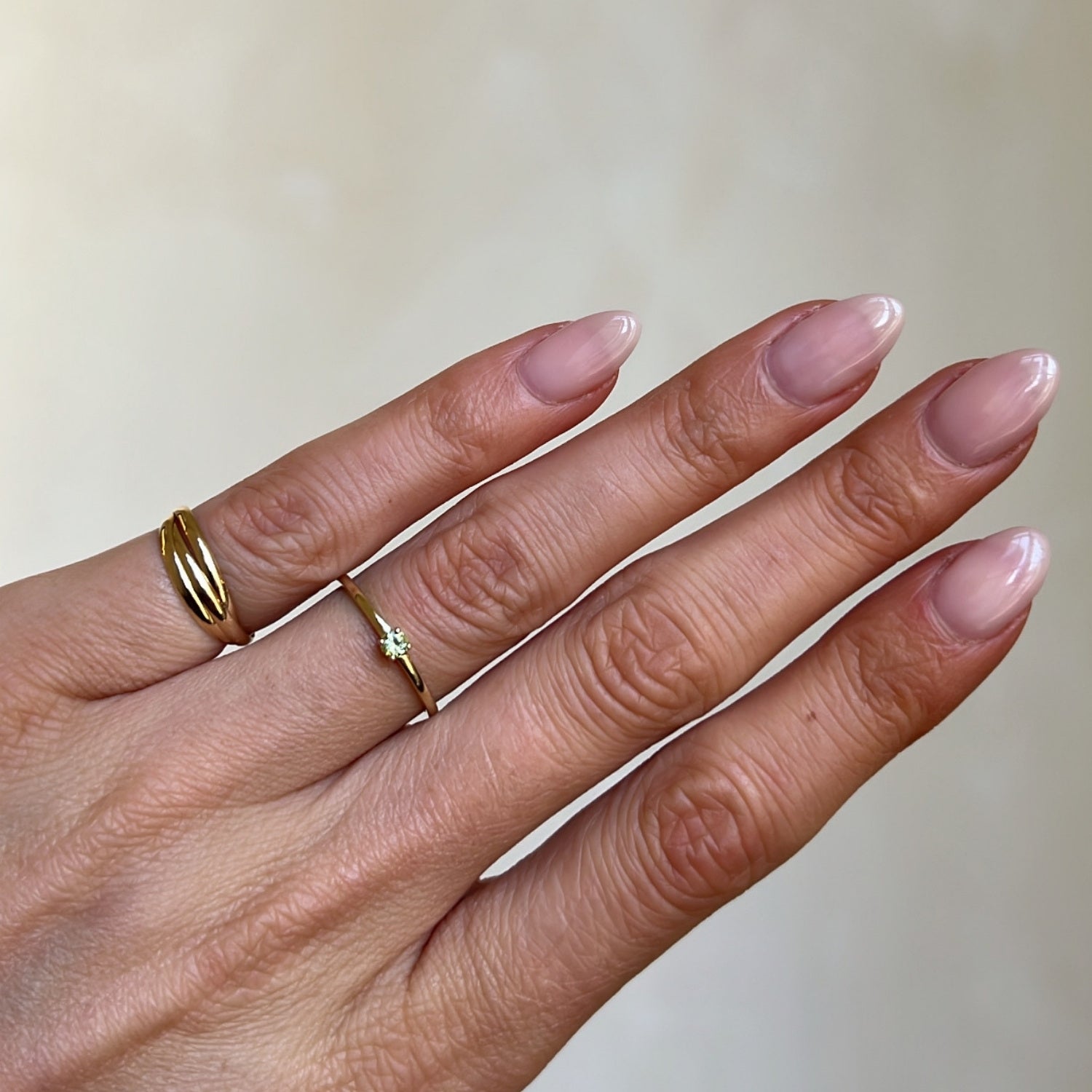 Geboortesteen Peridot Ring