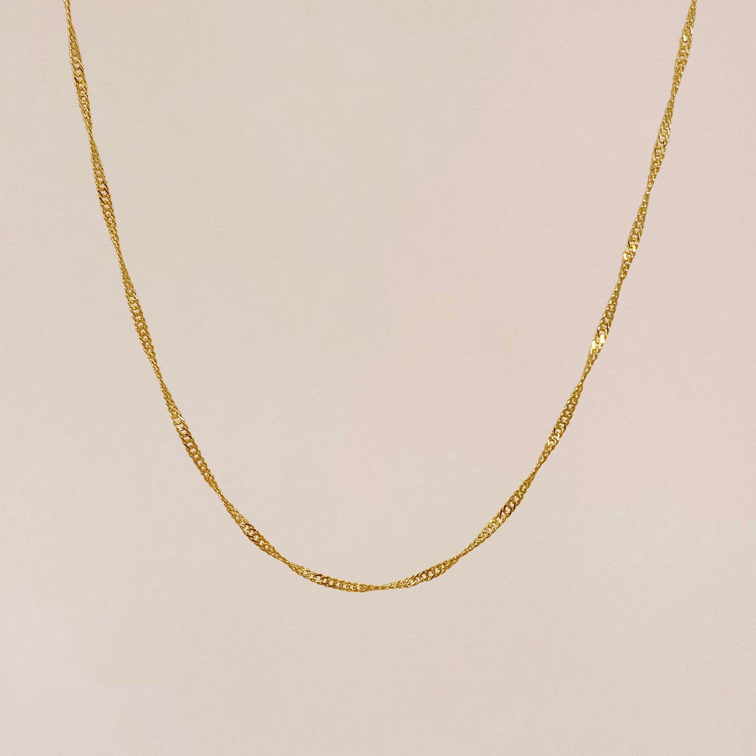 Gedraaide fijne ketting
