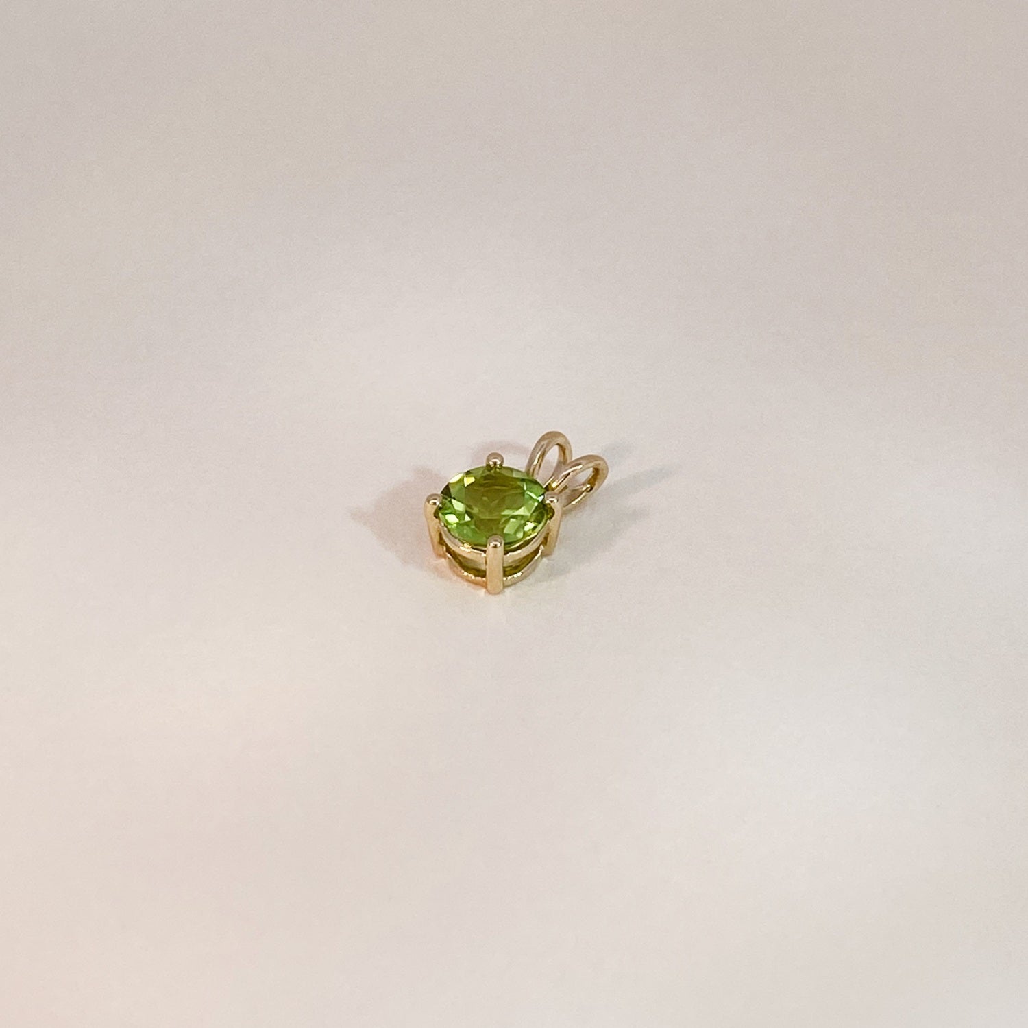Gemstone Charm Peridot