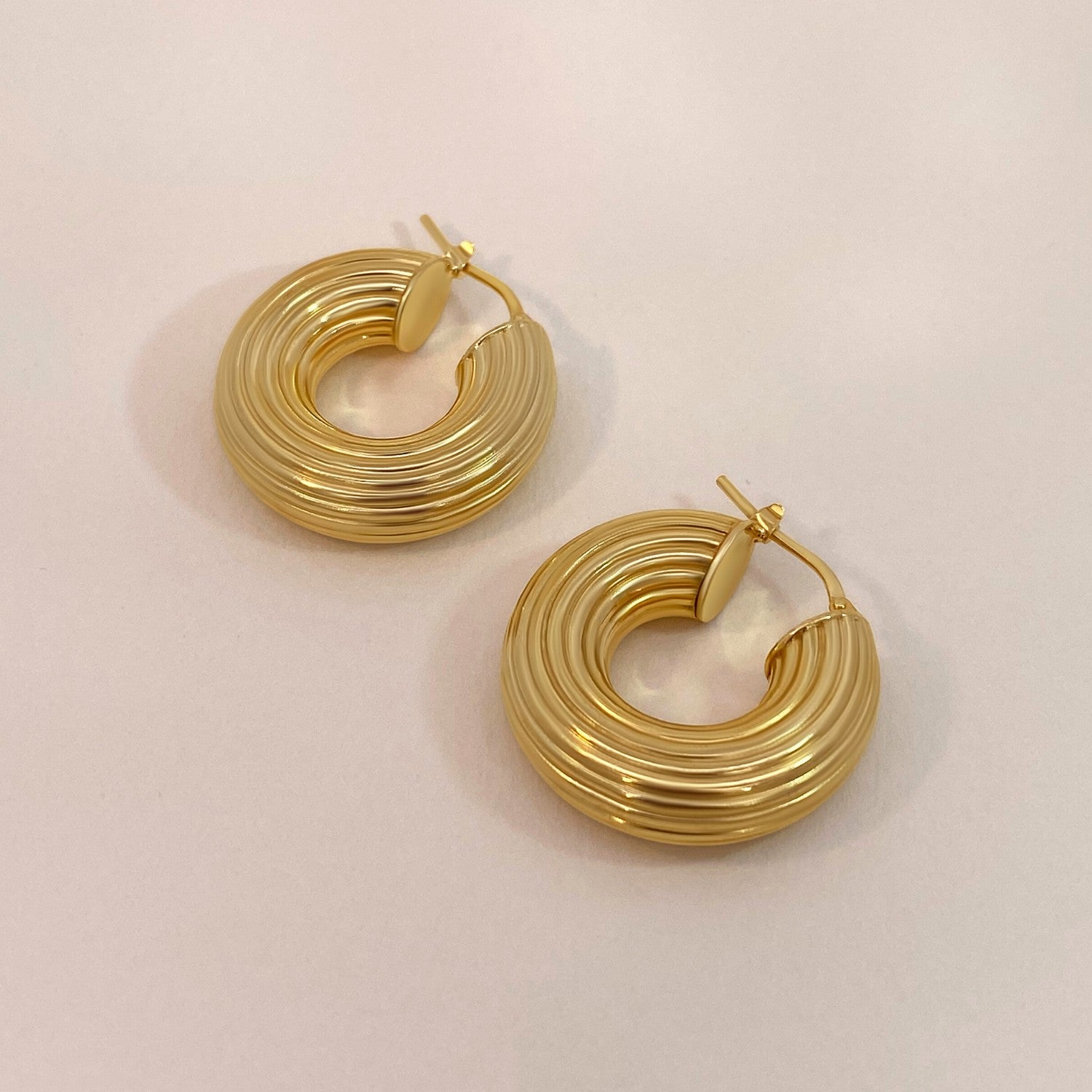 Geribbelde hoops