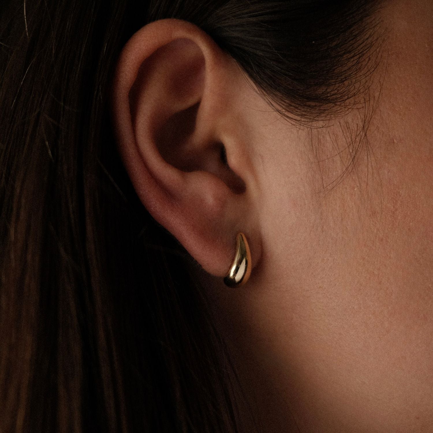 Gold Drop Earrings