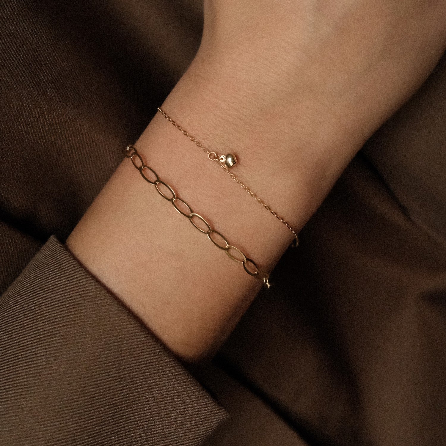 Gouden Armbanden Combinatie