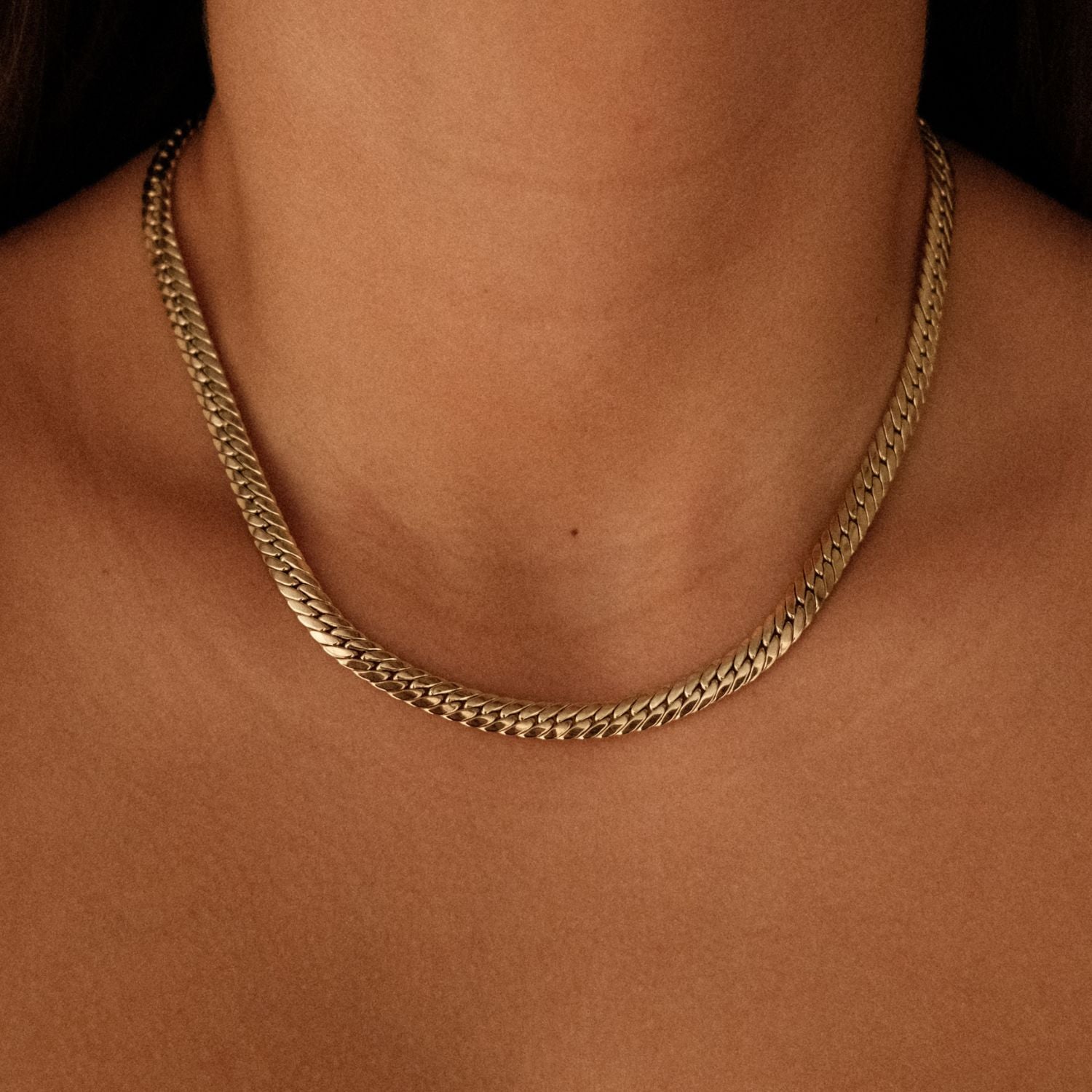 Gouden Cobra Ketting Oro