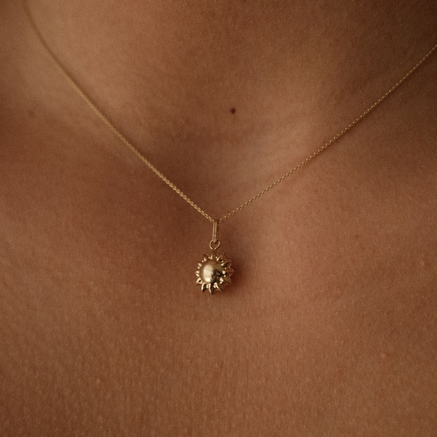 Gouden Zon Hanger