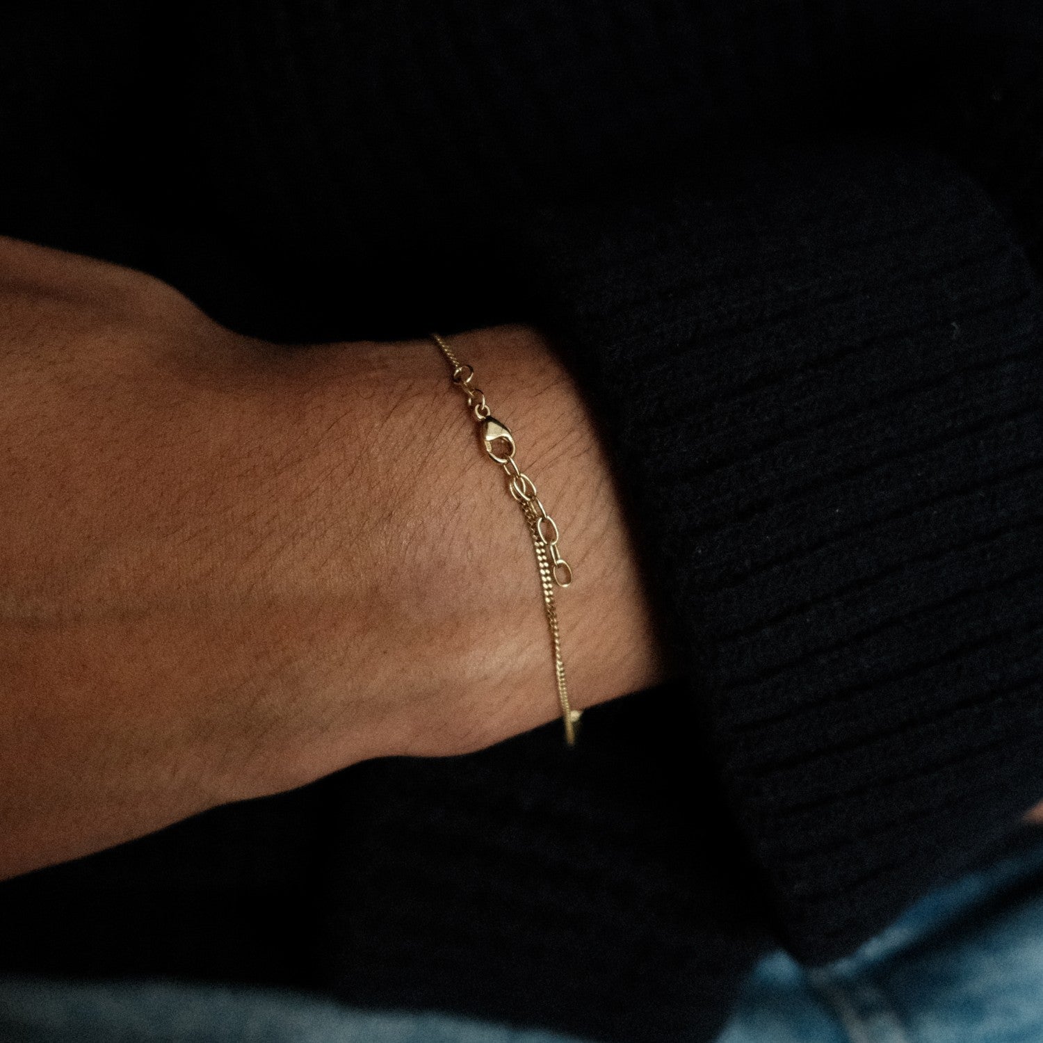 Gouden armband voor man