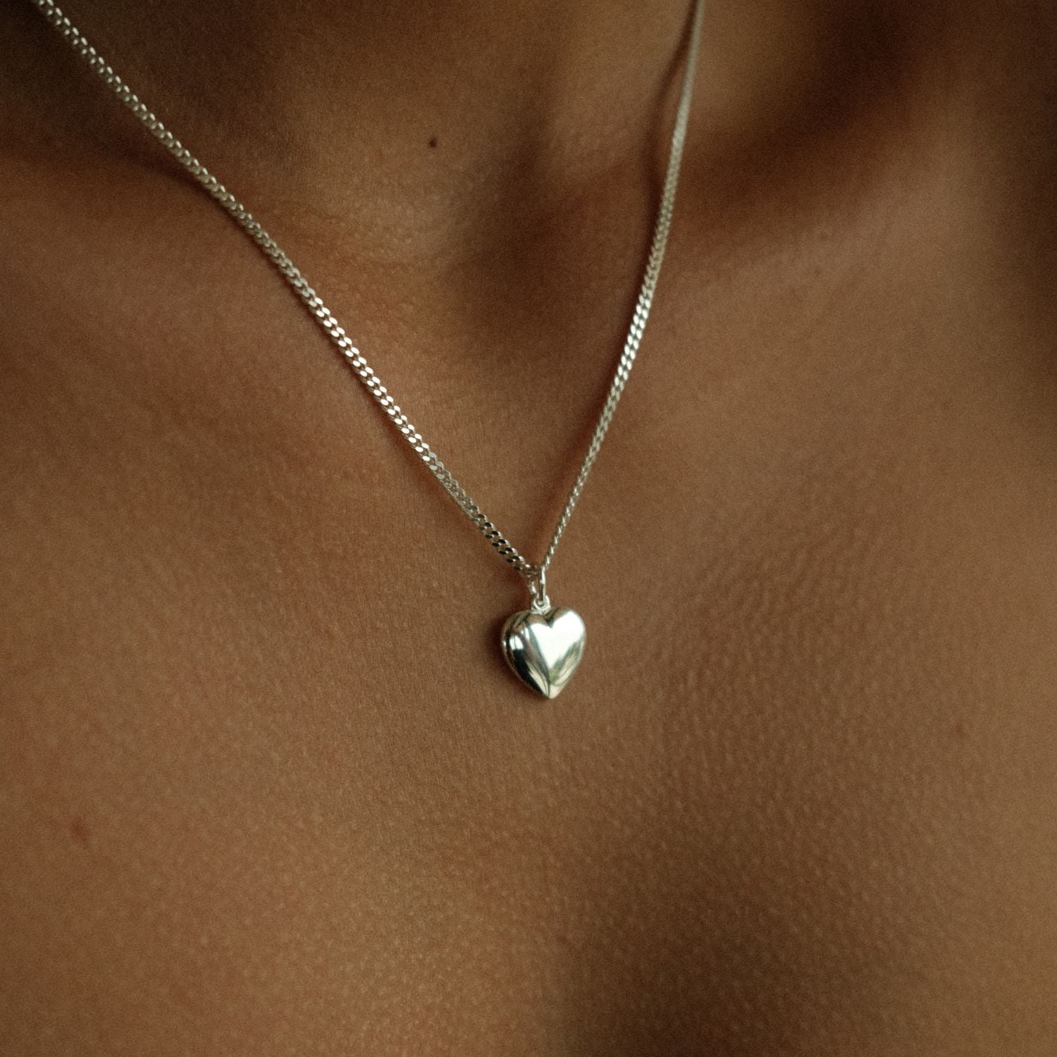 Hart bedel 925 zilver medium Oro Jewels