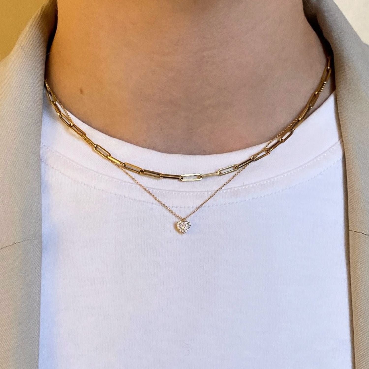 Hartjes Ketting Diamant