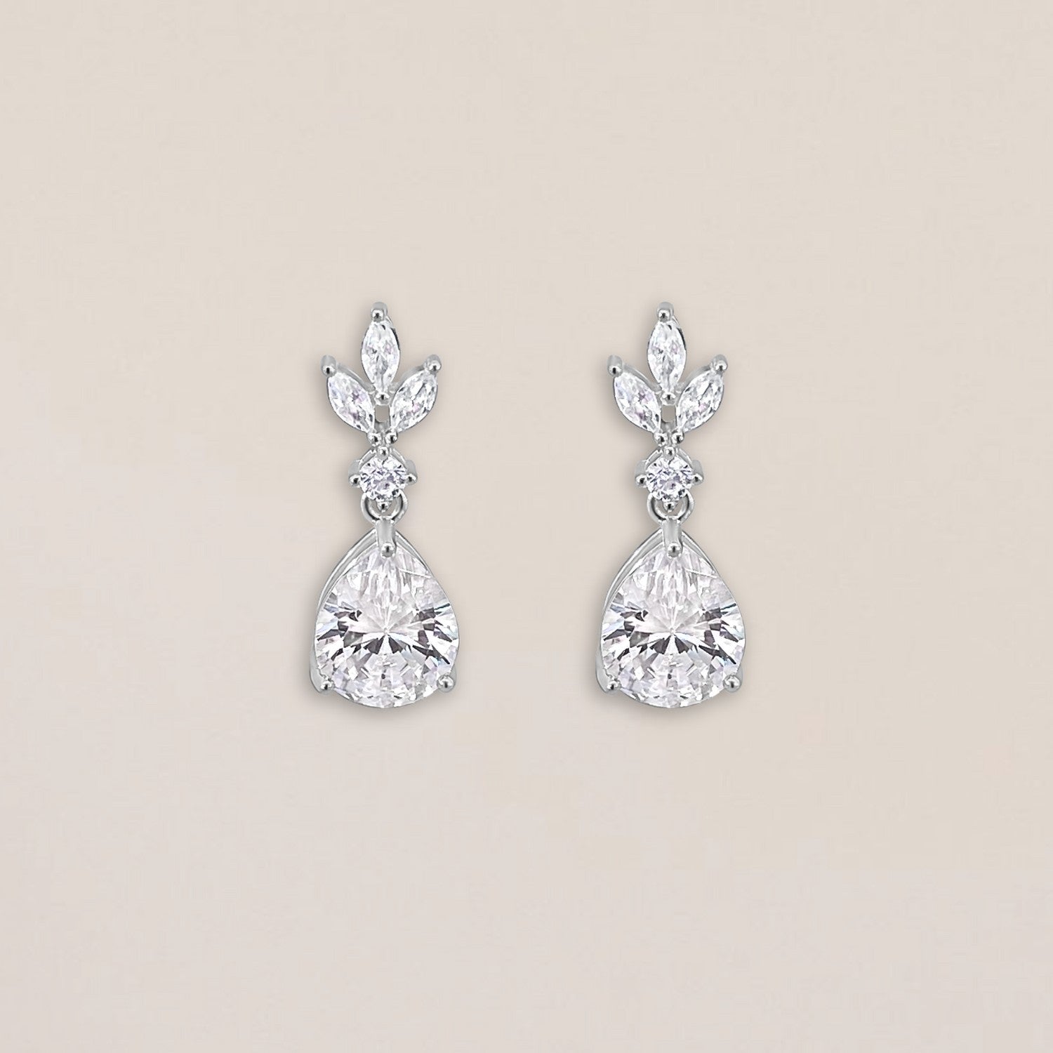 Leaf druppel oorbellen