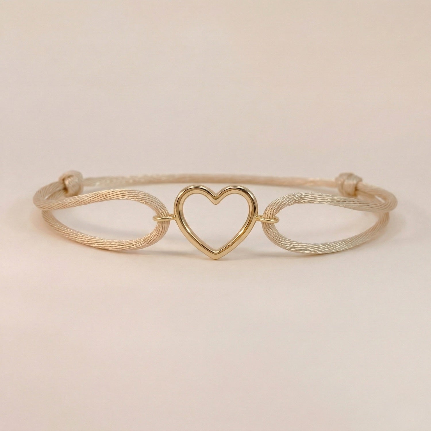 Love Charm Satin Bracelet Large