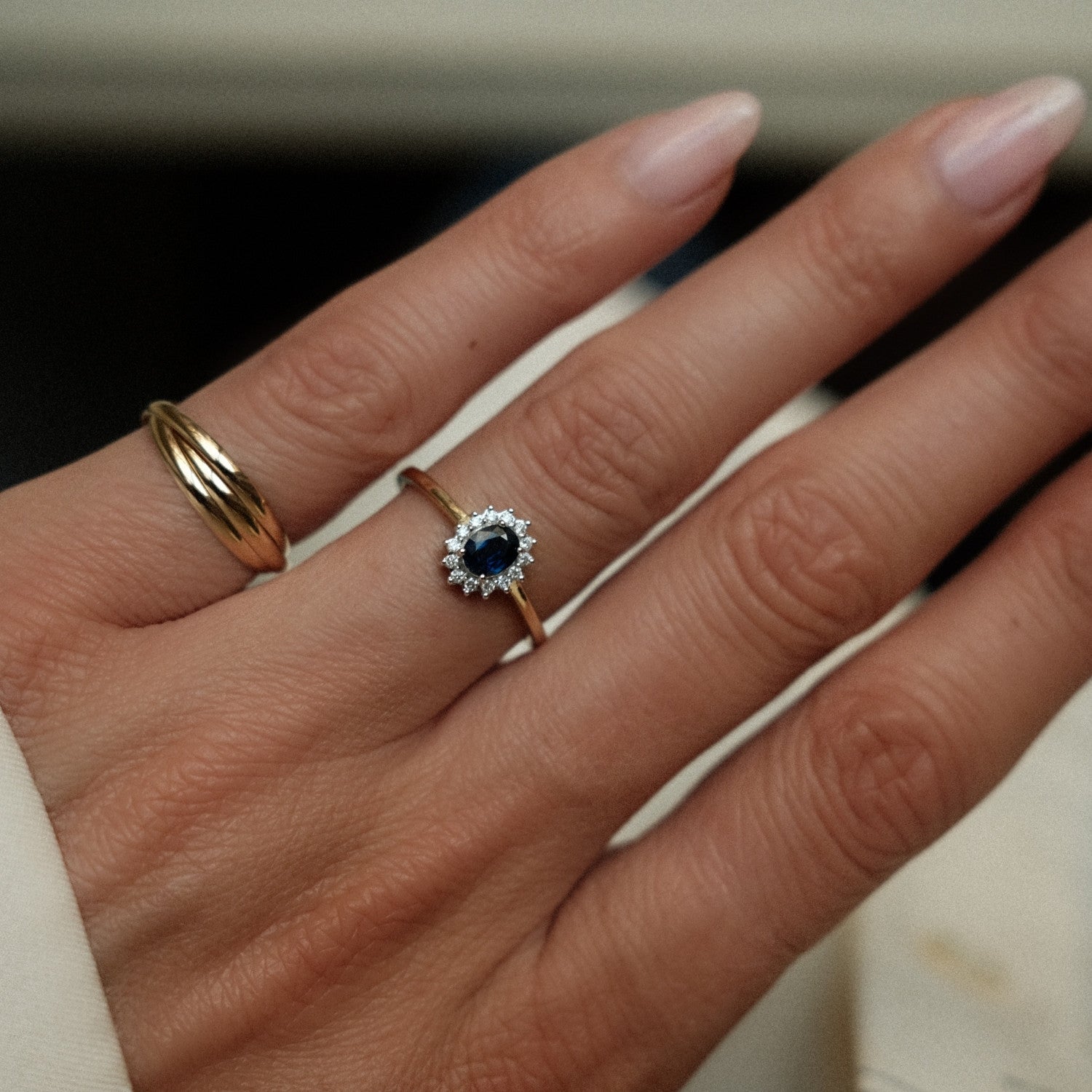 Medium Lady Di Ring Oro Jewels