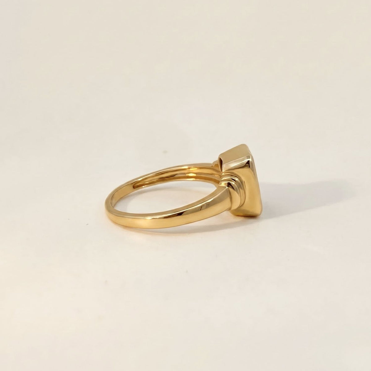 Onyx zegelring pink