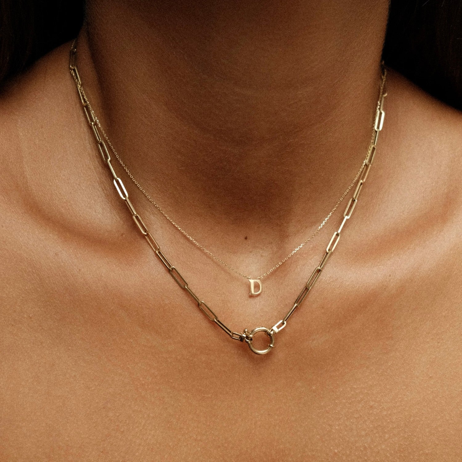 Oro Letter Necklace
