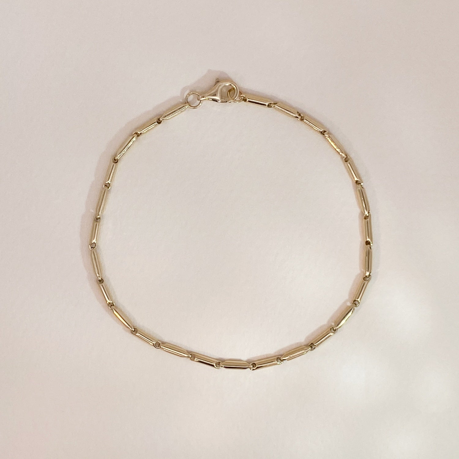 Rectangular Chain Bracelet