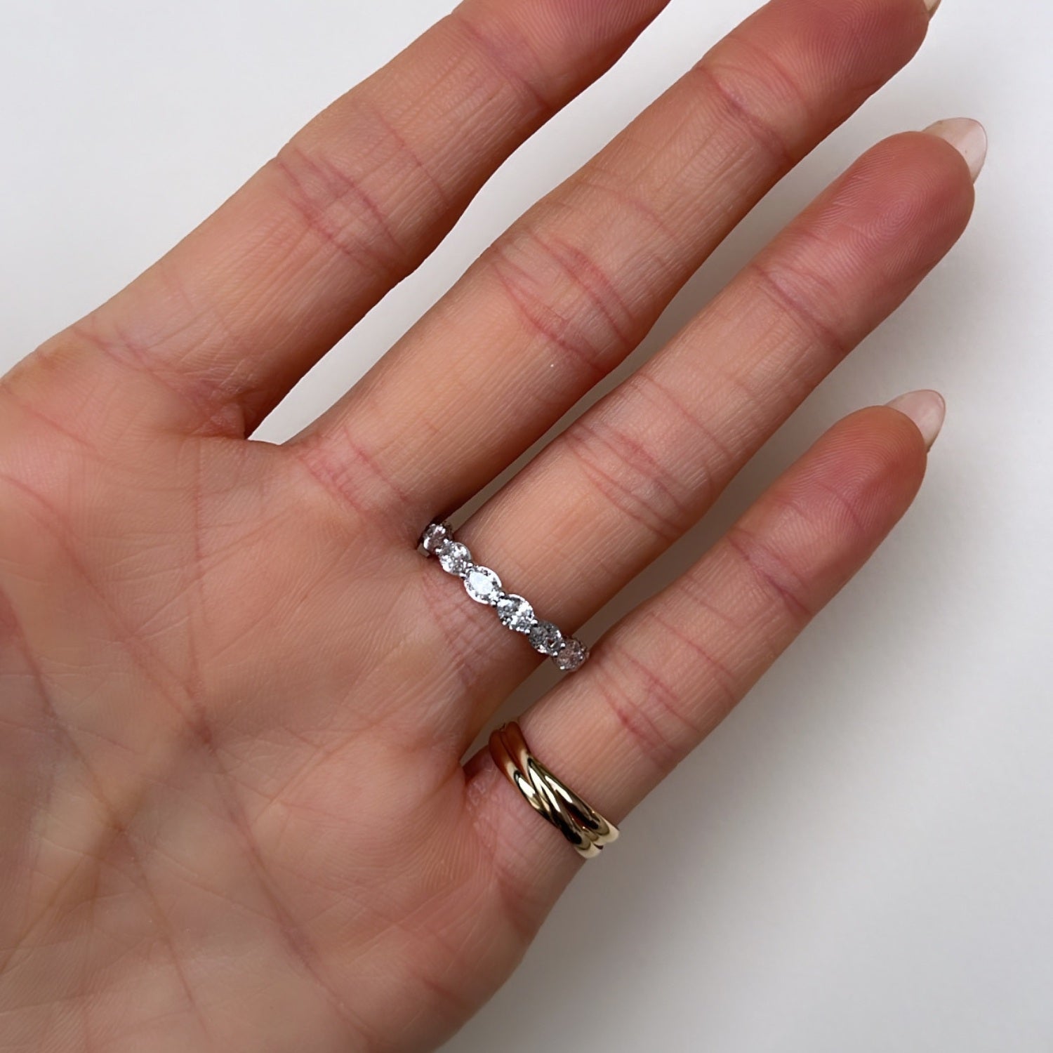 Rondom Diamanten Ring