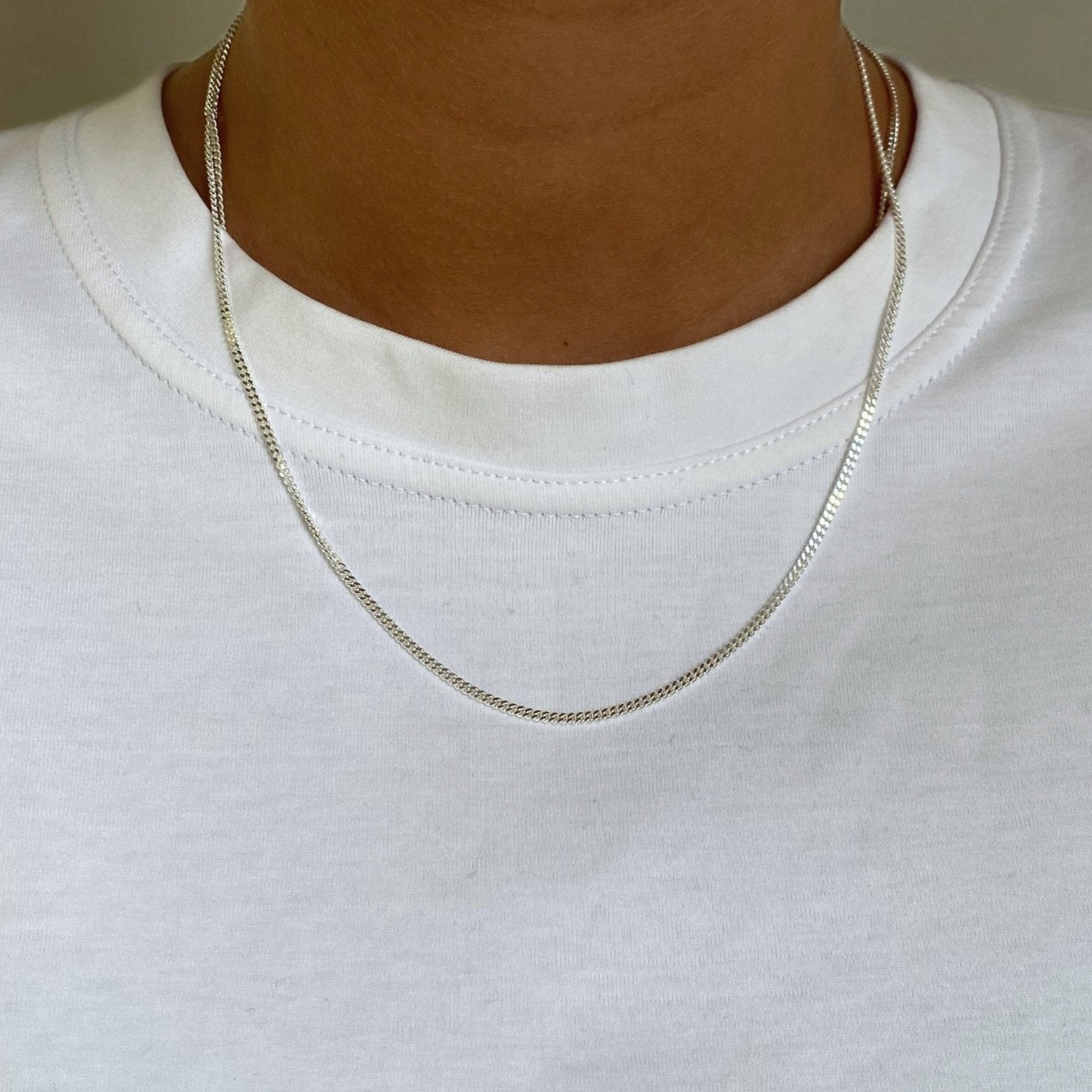 Silver Gourmet Necklace 50cm