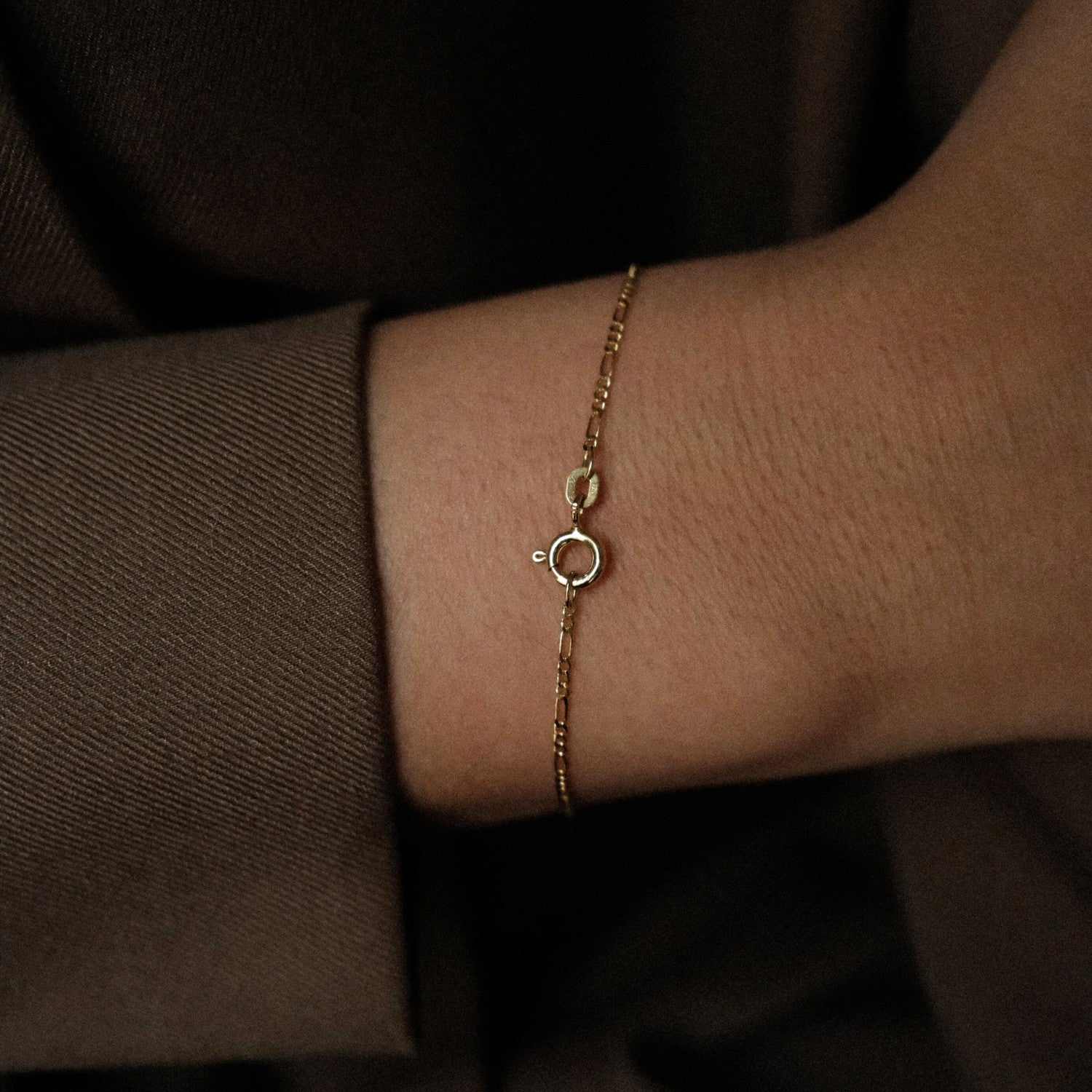 Sluiting Figaro Armband