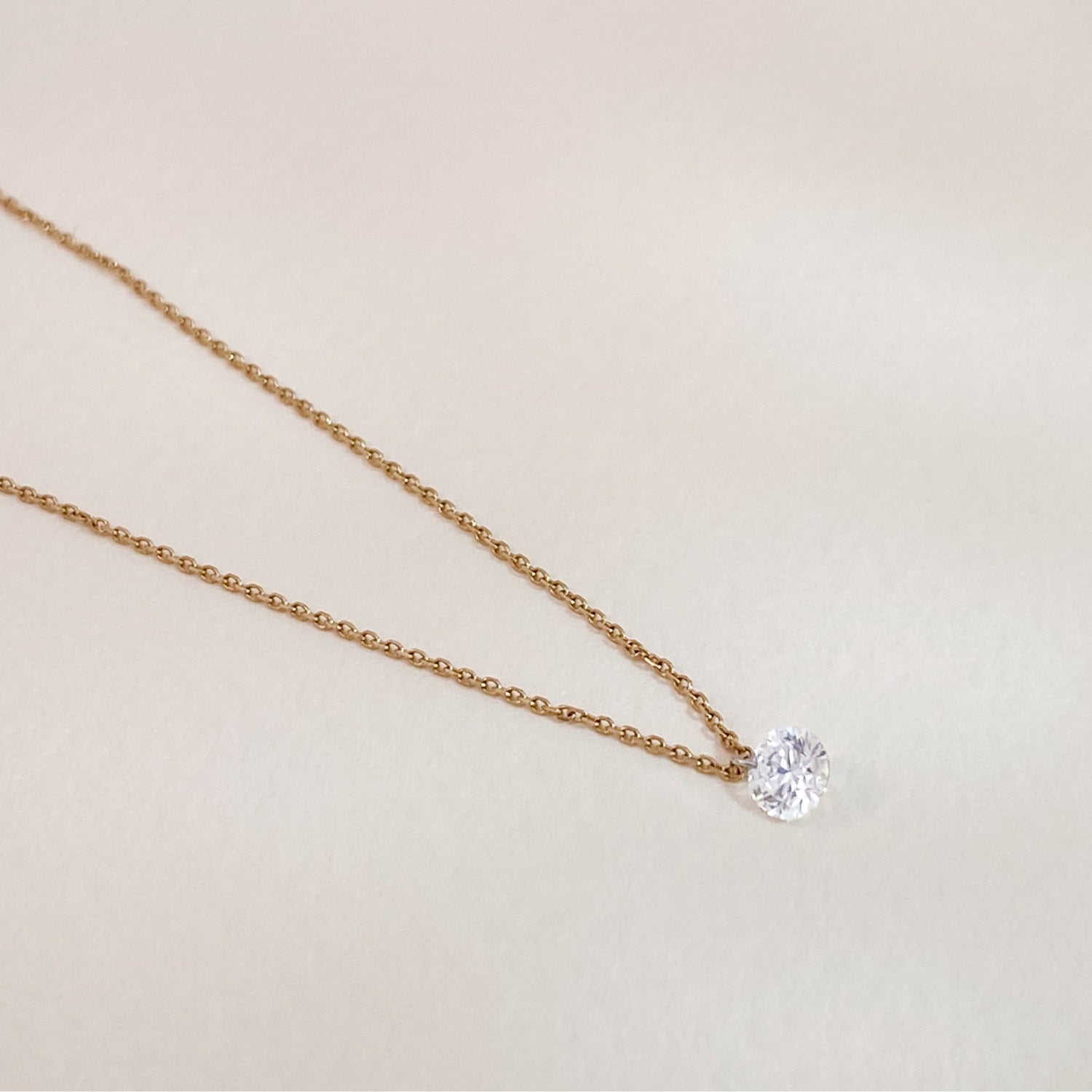 Small Diamond Necklace