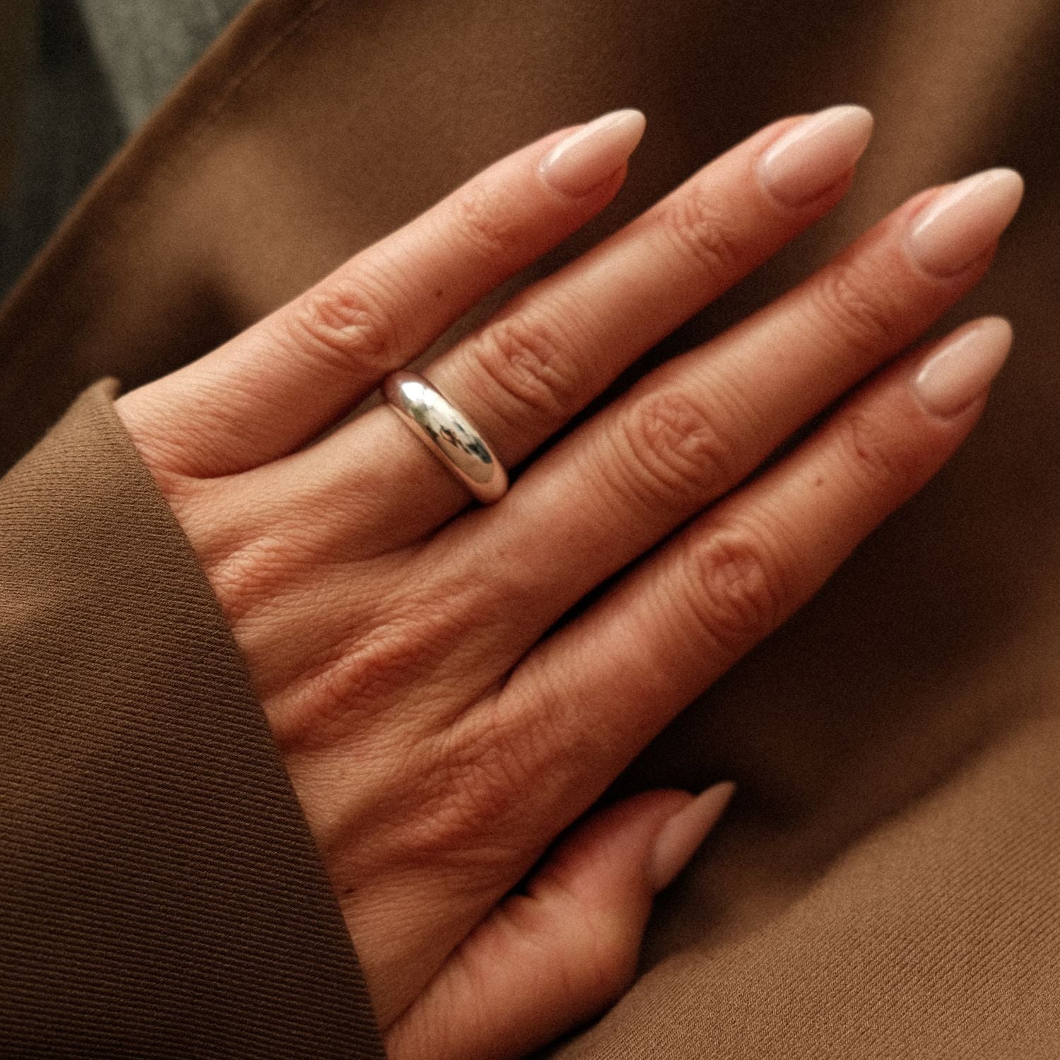 Smalle Balloon Ring Zilver Oro