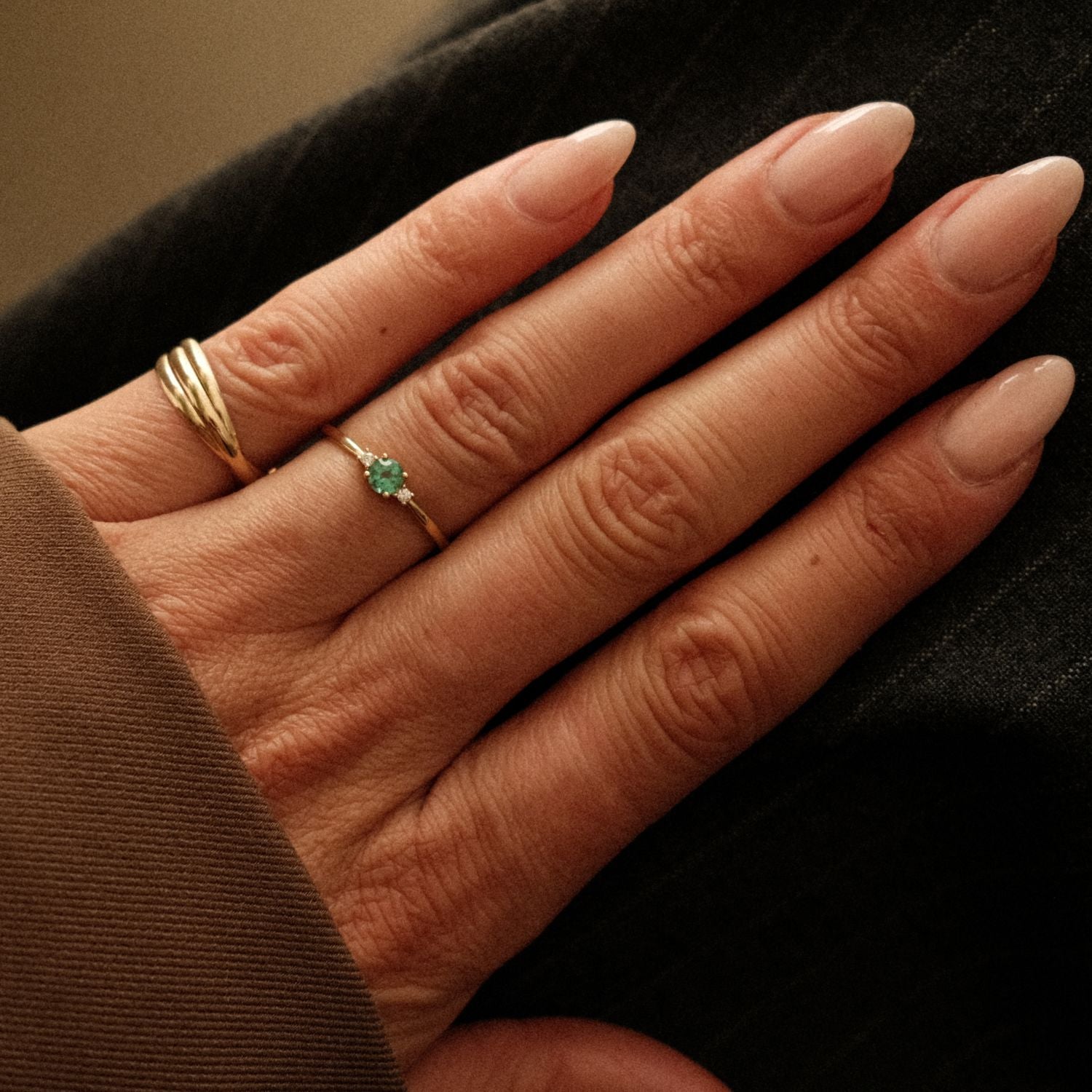 Smaragd Diamant Ring Oro Jewels