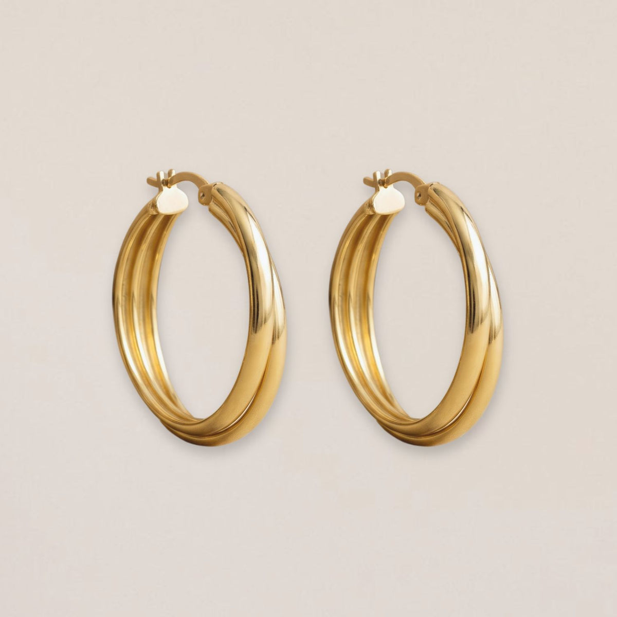 Statement Twist Hoops