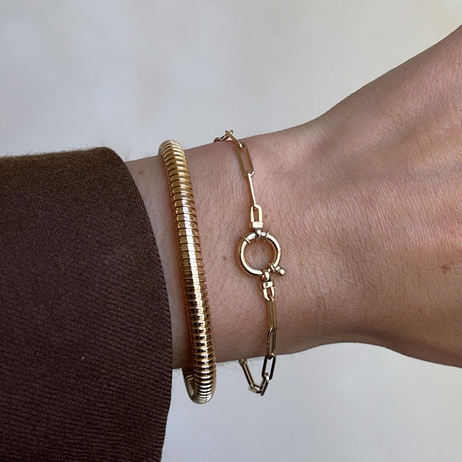 Tubogas Bracelet Gold