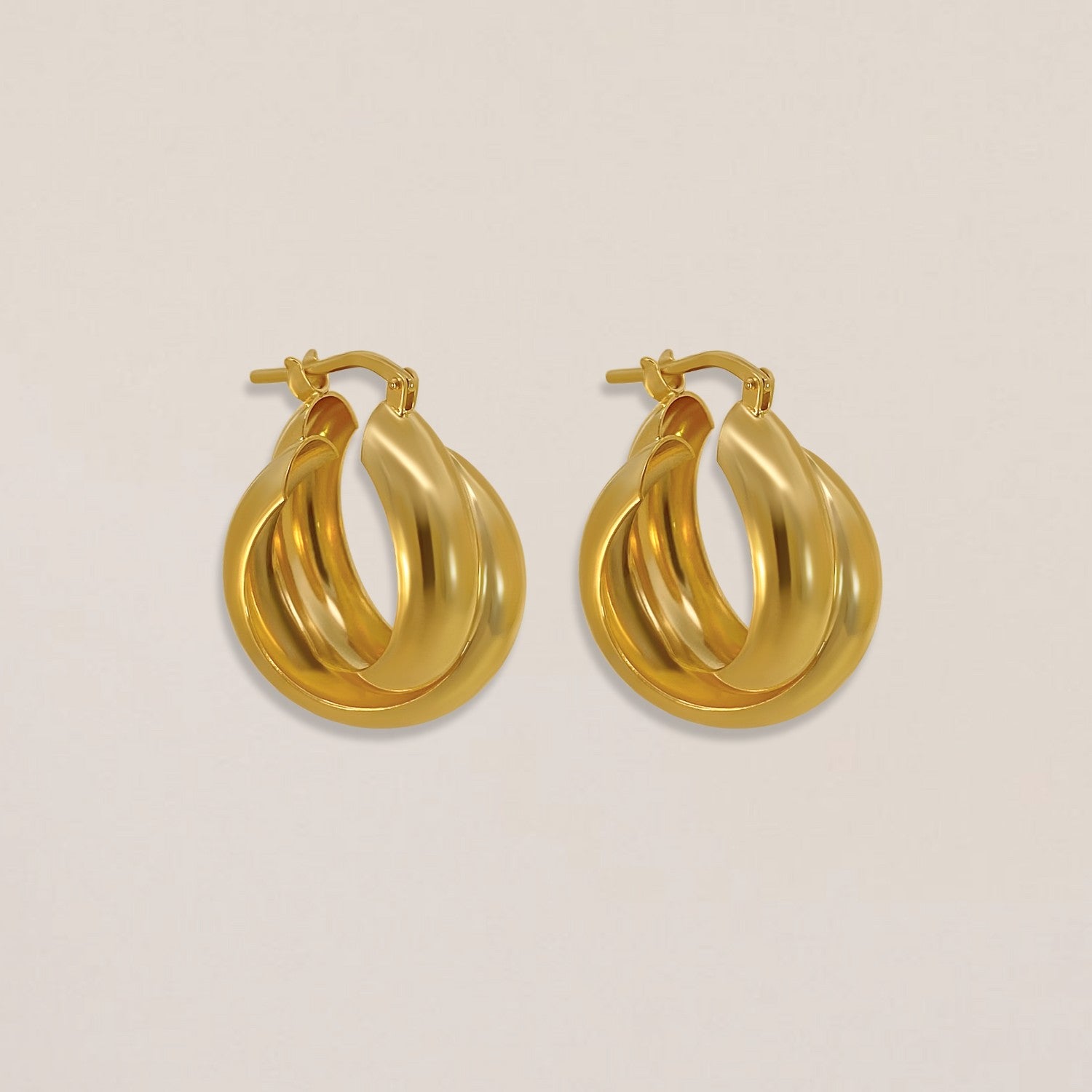 Twist hoops oro jewels