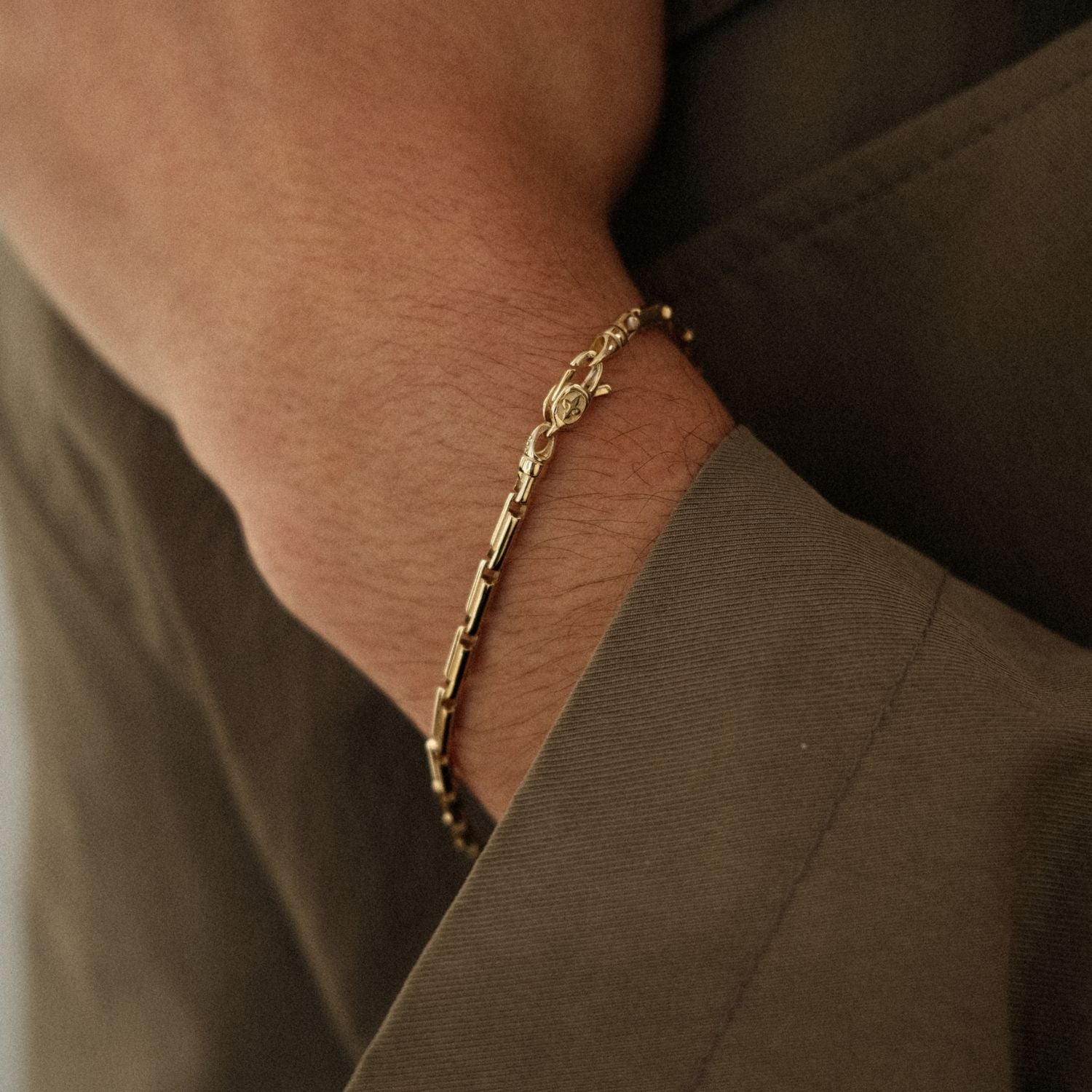 Unieke Schakelarmband voor Mannen