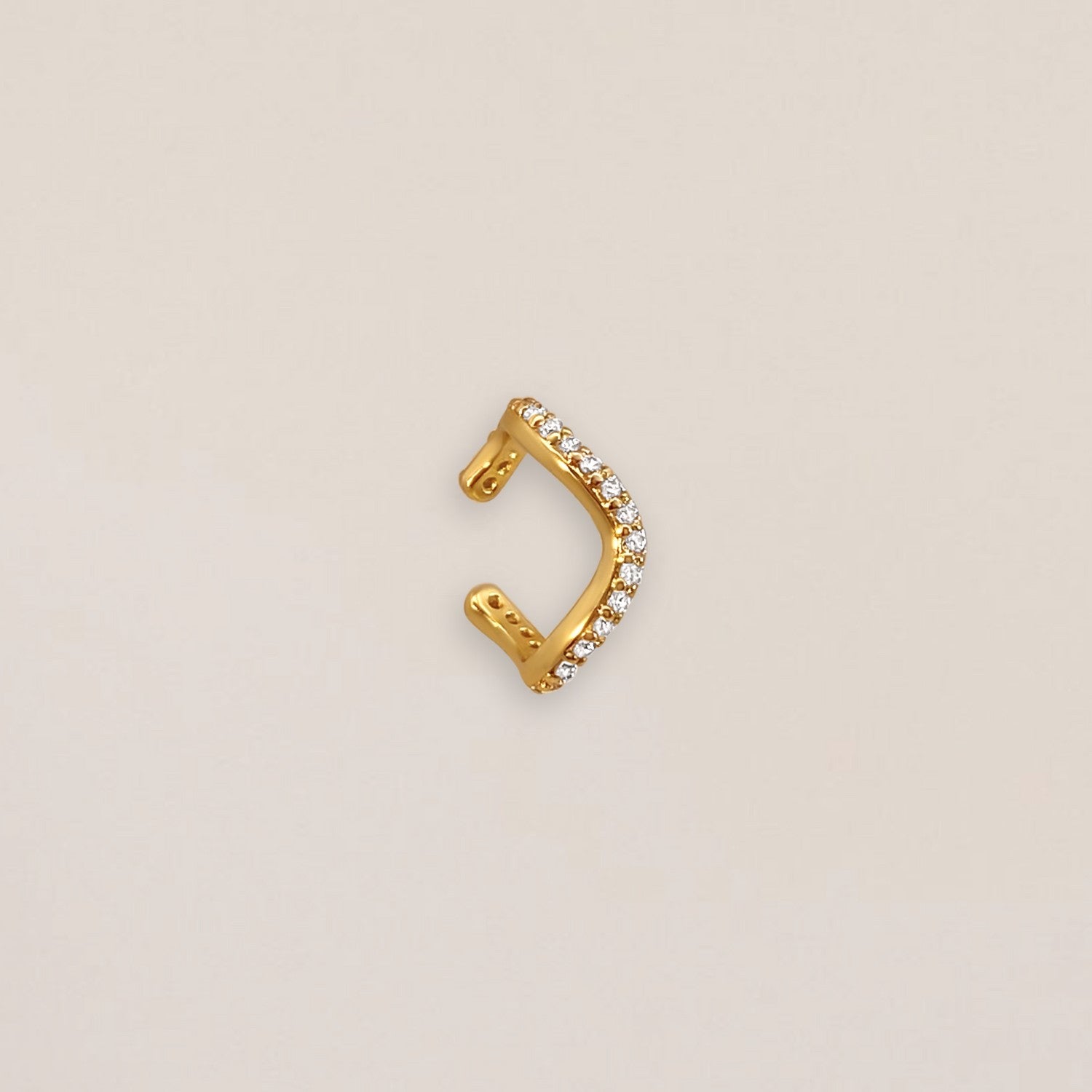 Wavy Spark Ear Cuff