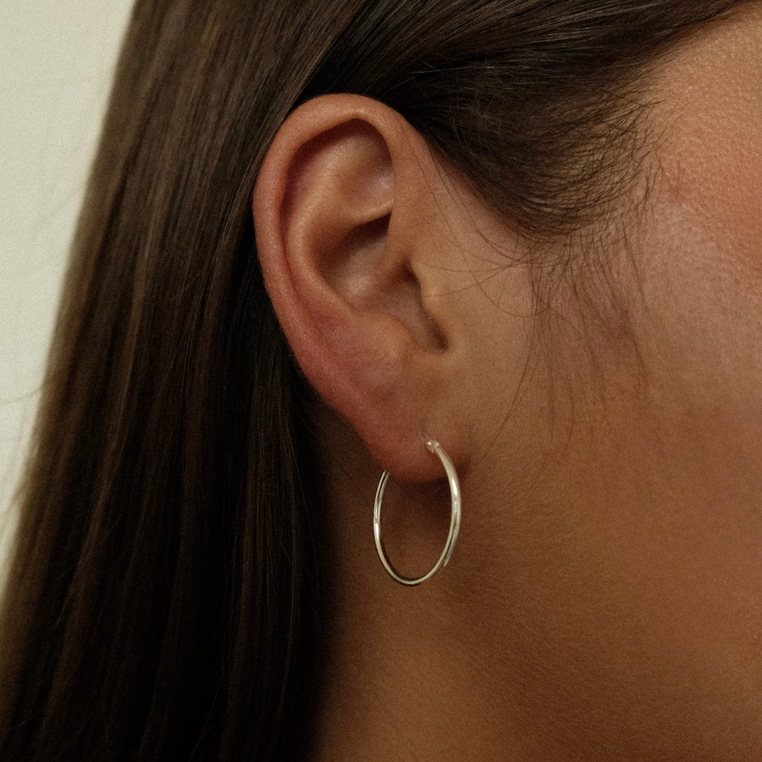 Zilveren slim hoop S