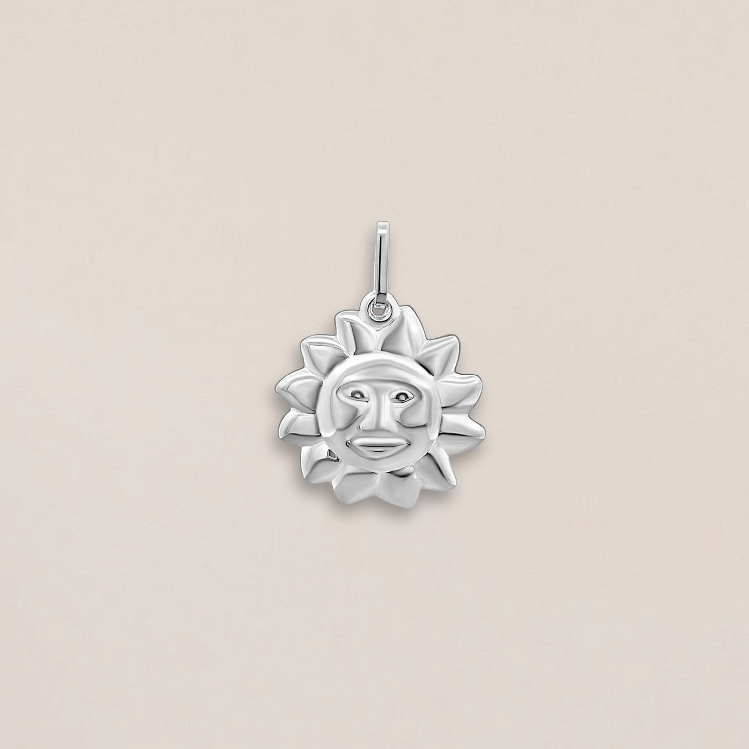 Zilveren Bedel Zonnetje - Kiki Zilver Zilveren Bedel Zonnetje - Kiki Zilver