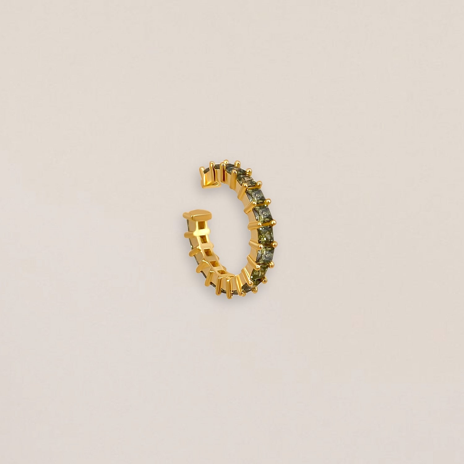 ear cuff olijfgroen