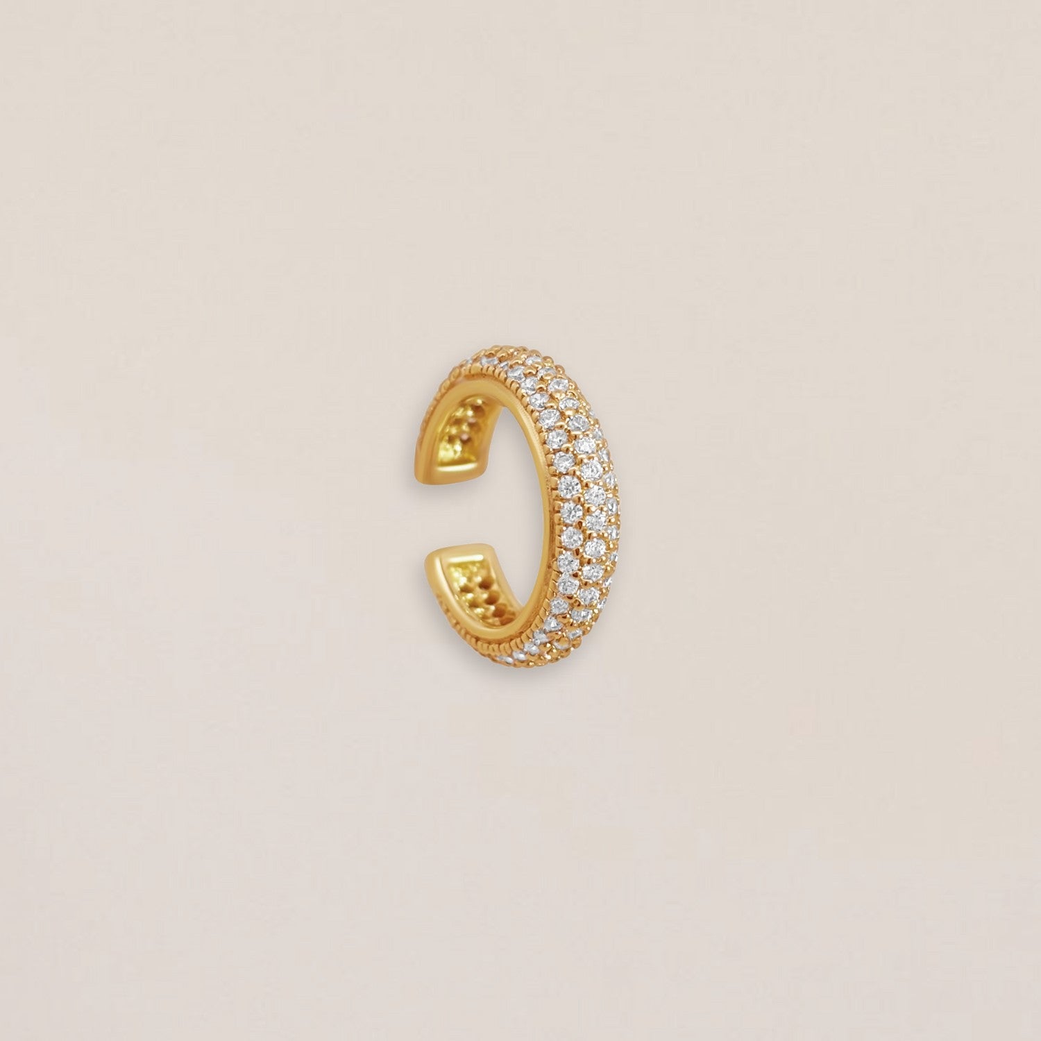 pave ear cuff