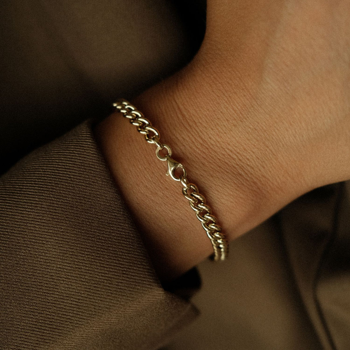 14 karaat gourmet armband