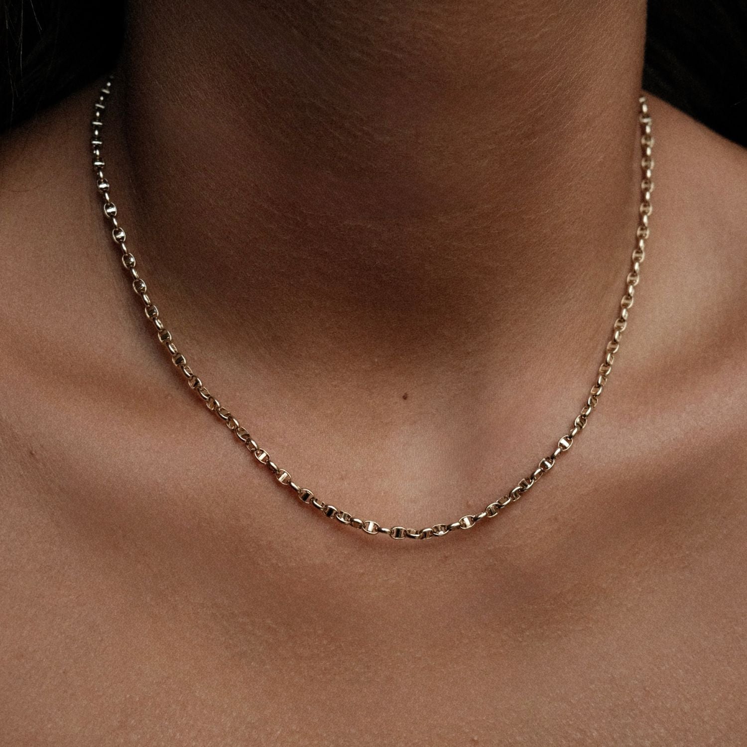 Anchor Chain Necklace | Oro Jewels